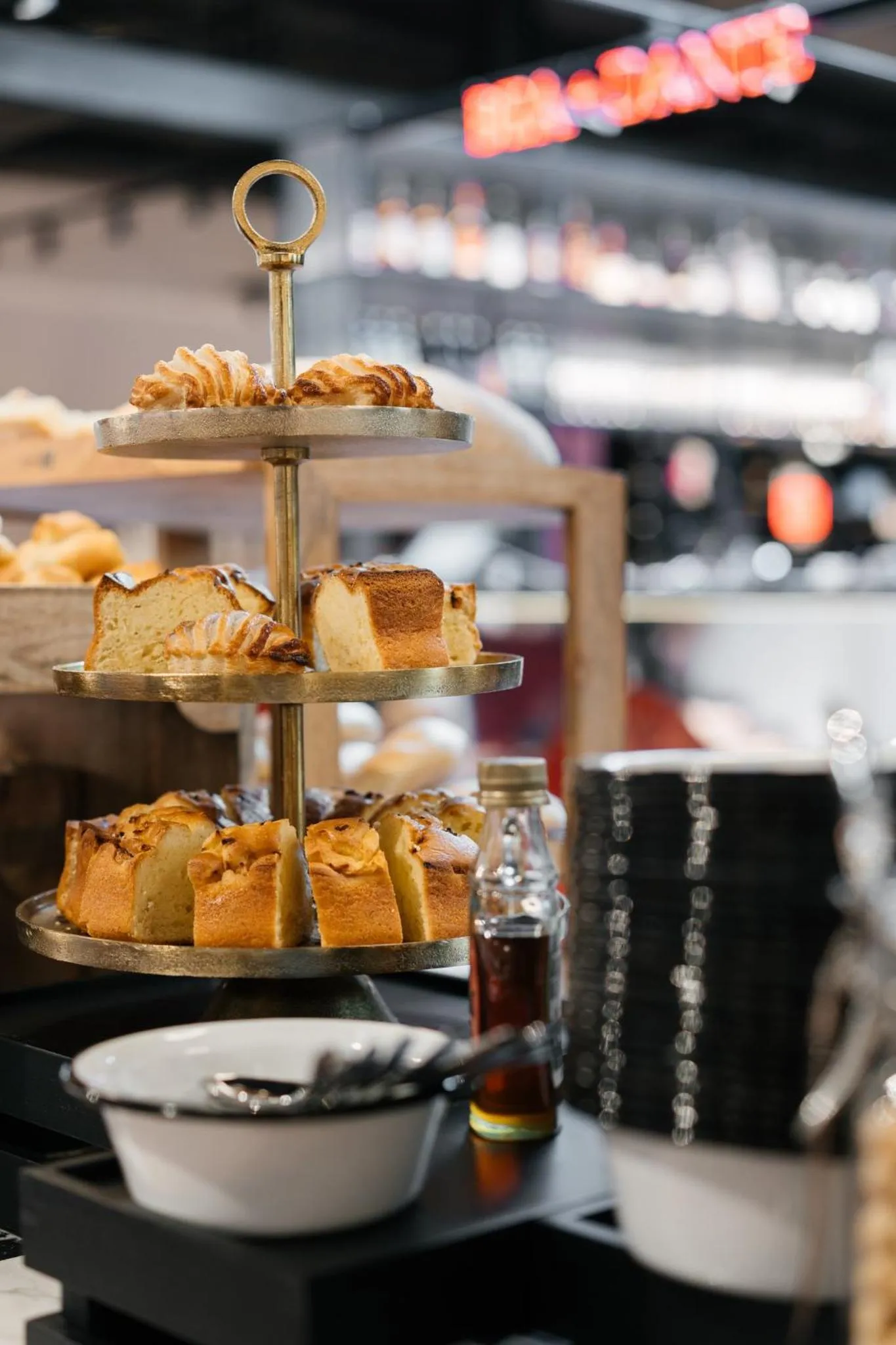 Buffet breakfast in Ruby Bea Hotel Florence