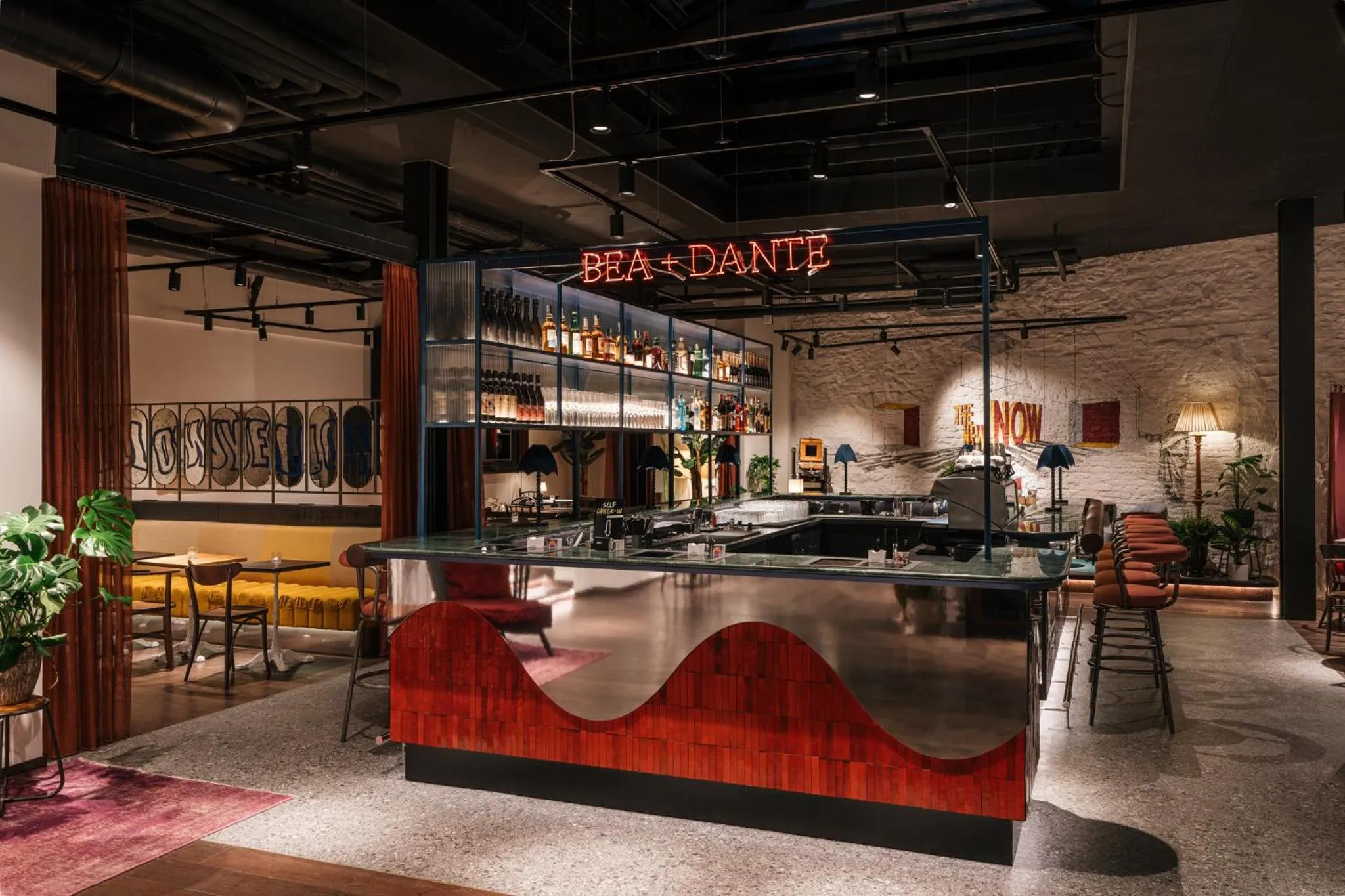 Lobby or reception in Ruby Bea Hotel Florence