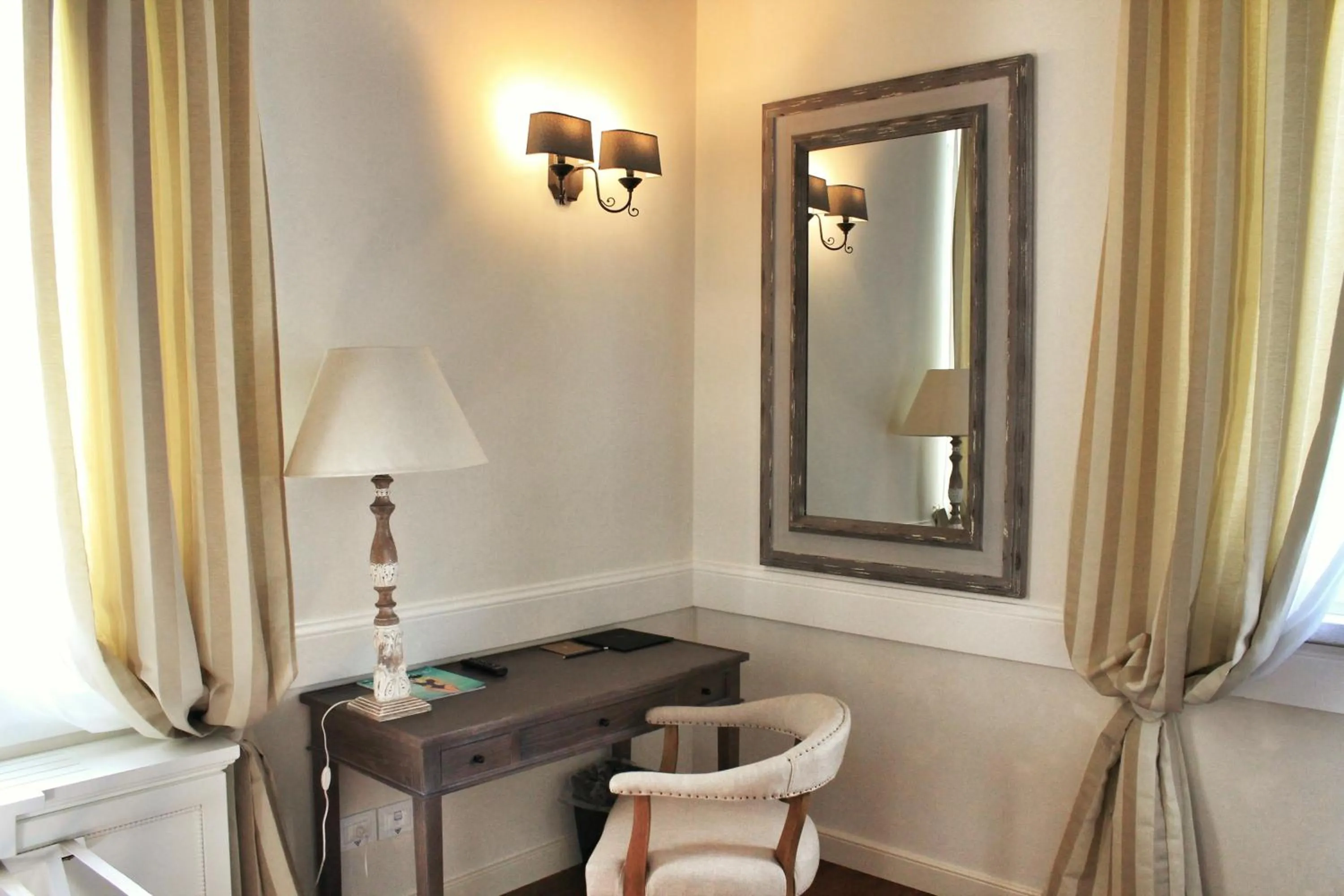 Decorative detail in San Giovanni Relais