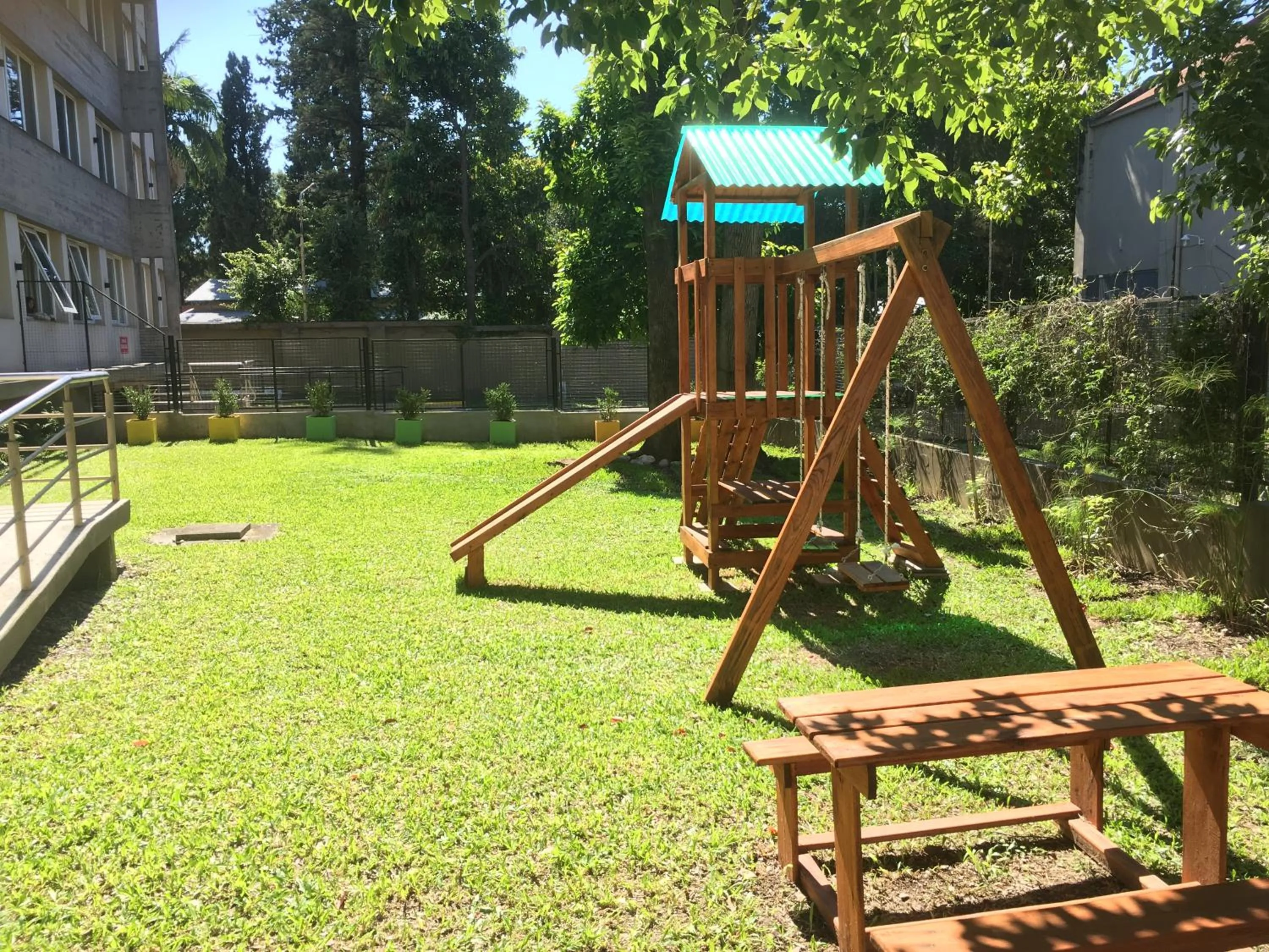 Children play ground in Howard Johnson Hotel Yerba Buena