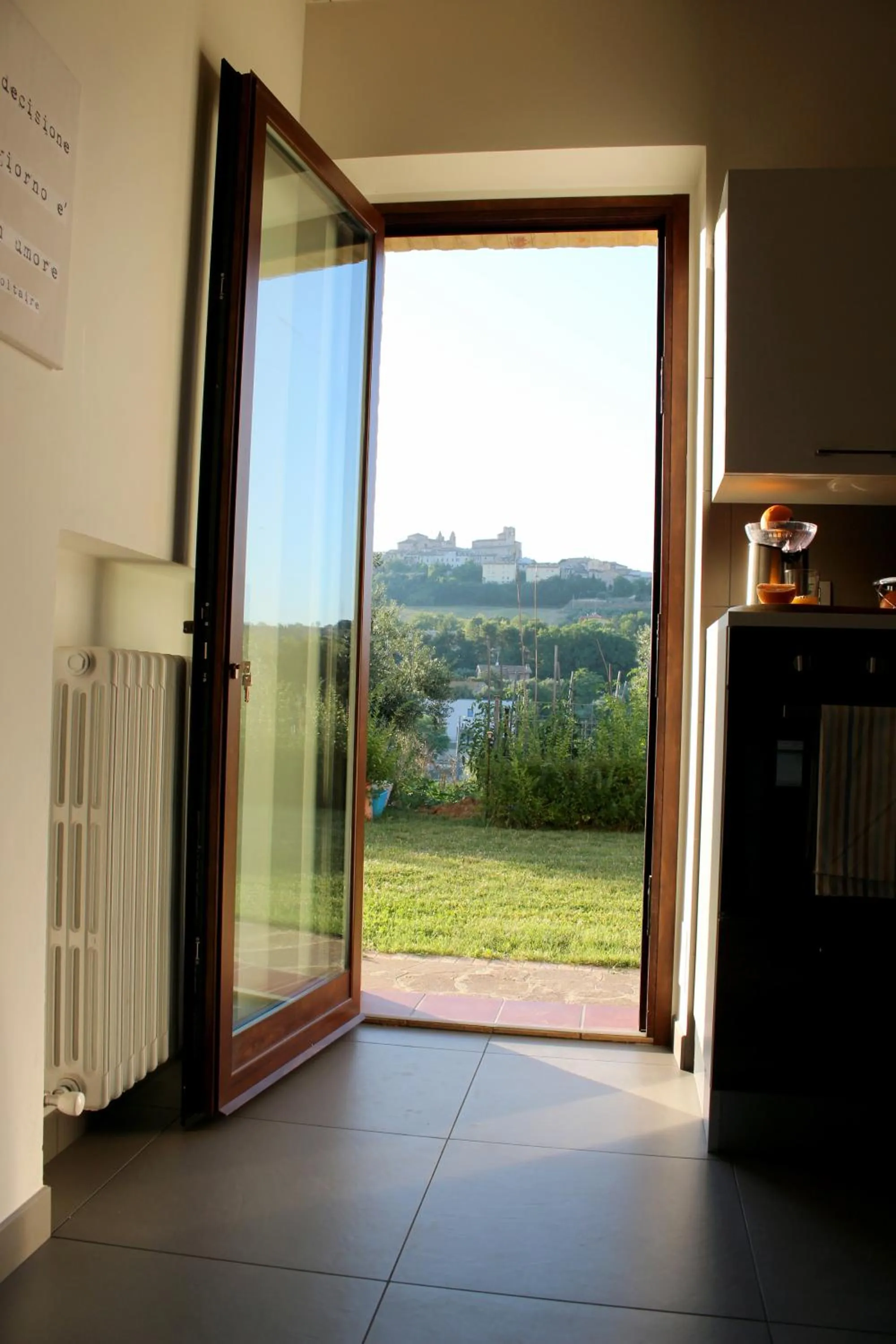 Decorative detail in Bed and breakfast Aratro & Rosmarino