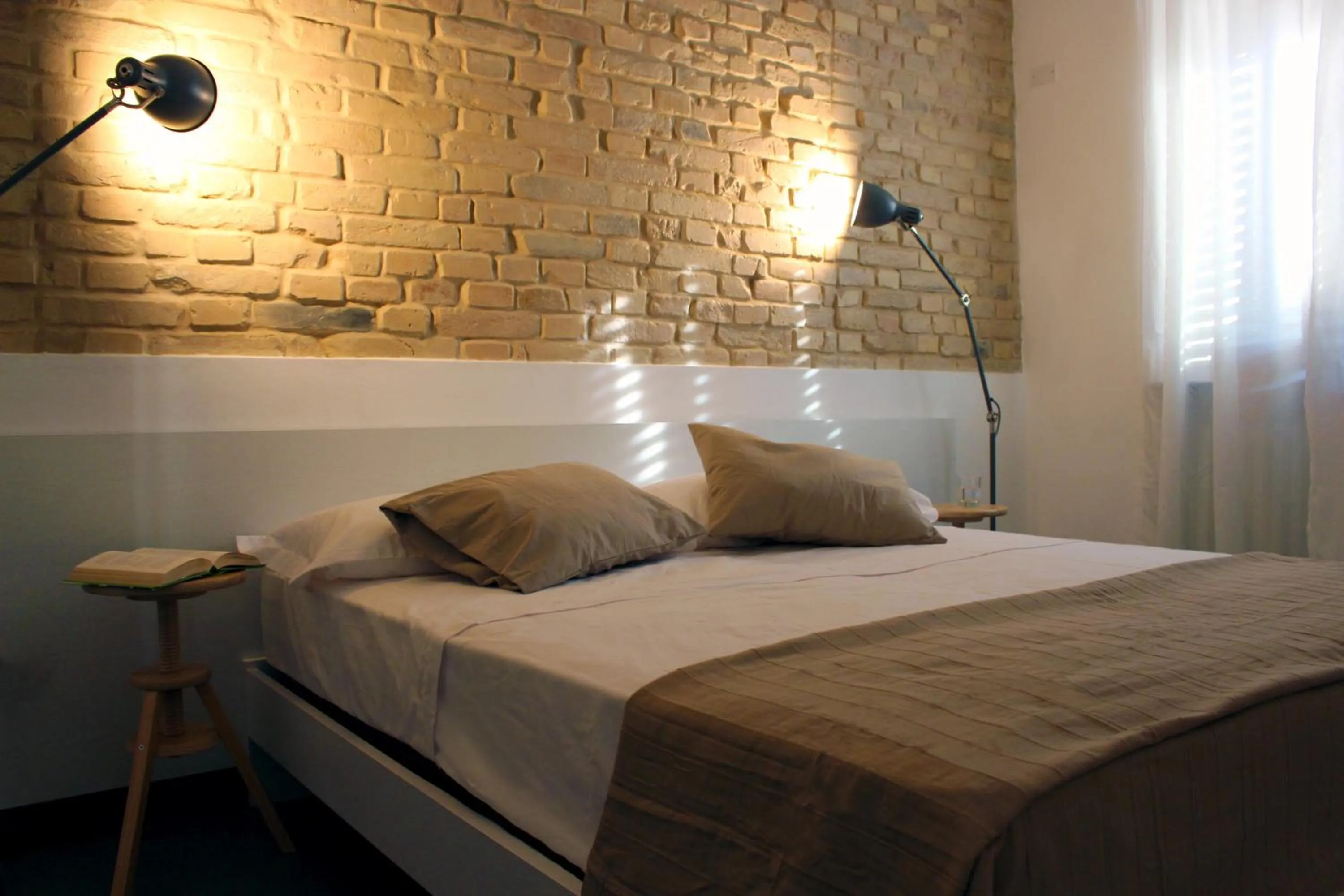 Bedroom, Bed in Bed and breakfast Aratro & Rosmarino