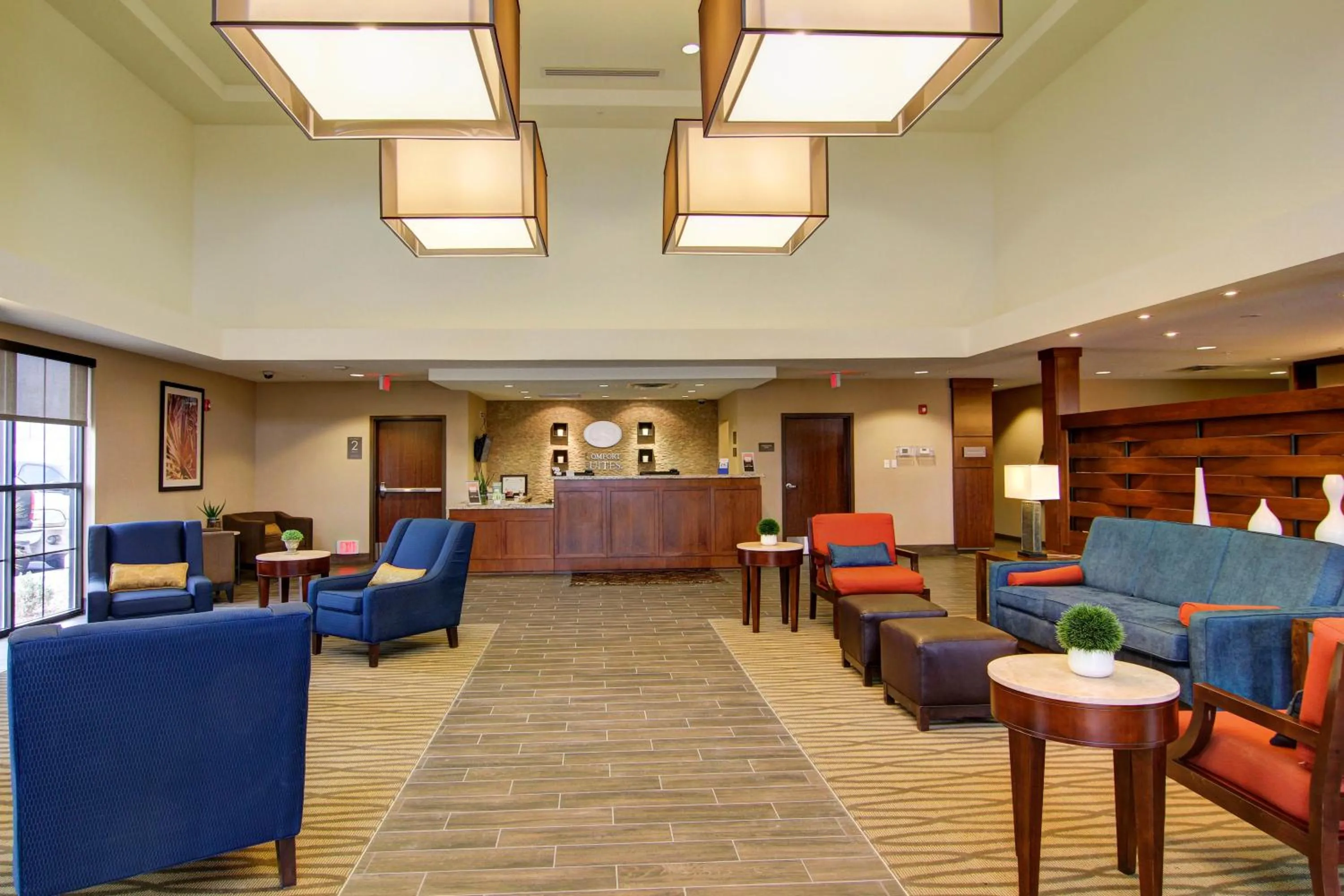 Lobby or reception in Comfort Suites Carlsbad