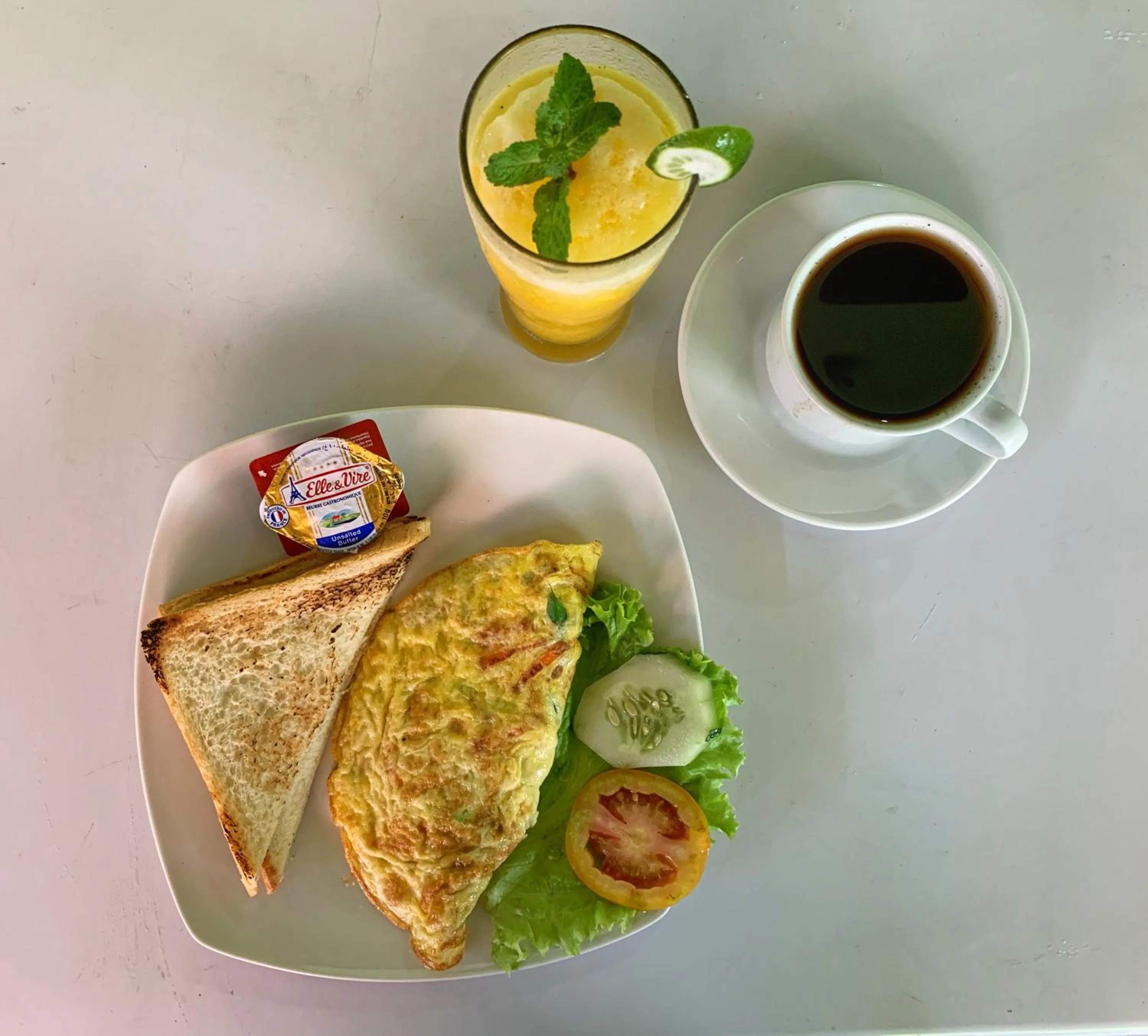 Breakfast in Nyoman Guesthouse and Grill
