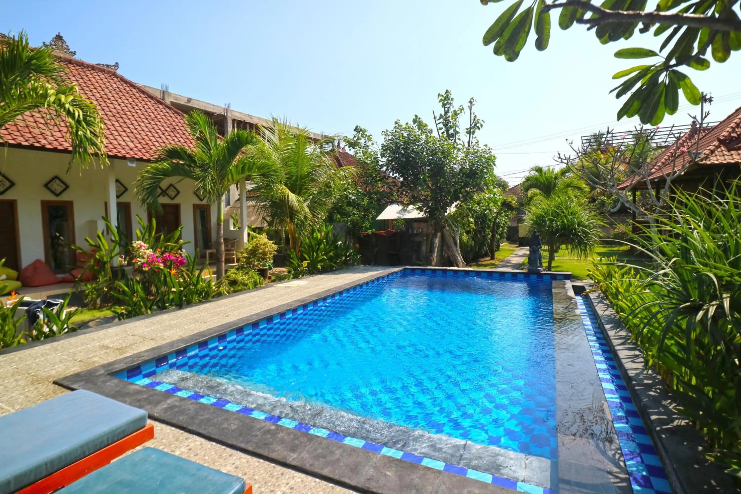 Property building in Nyoman Guesthouse and Grill