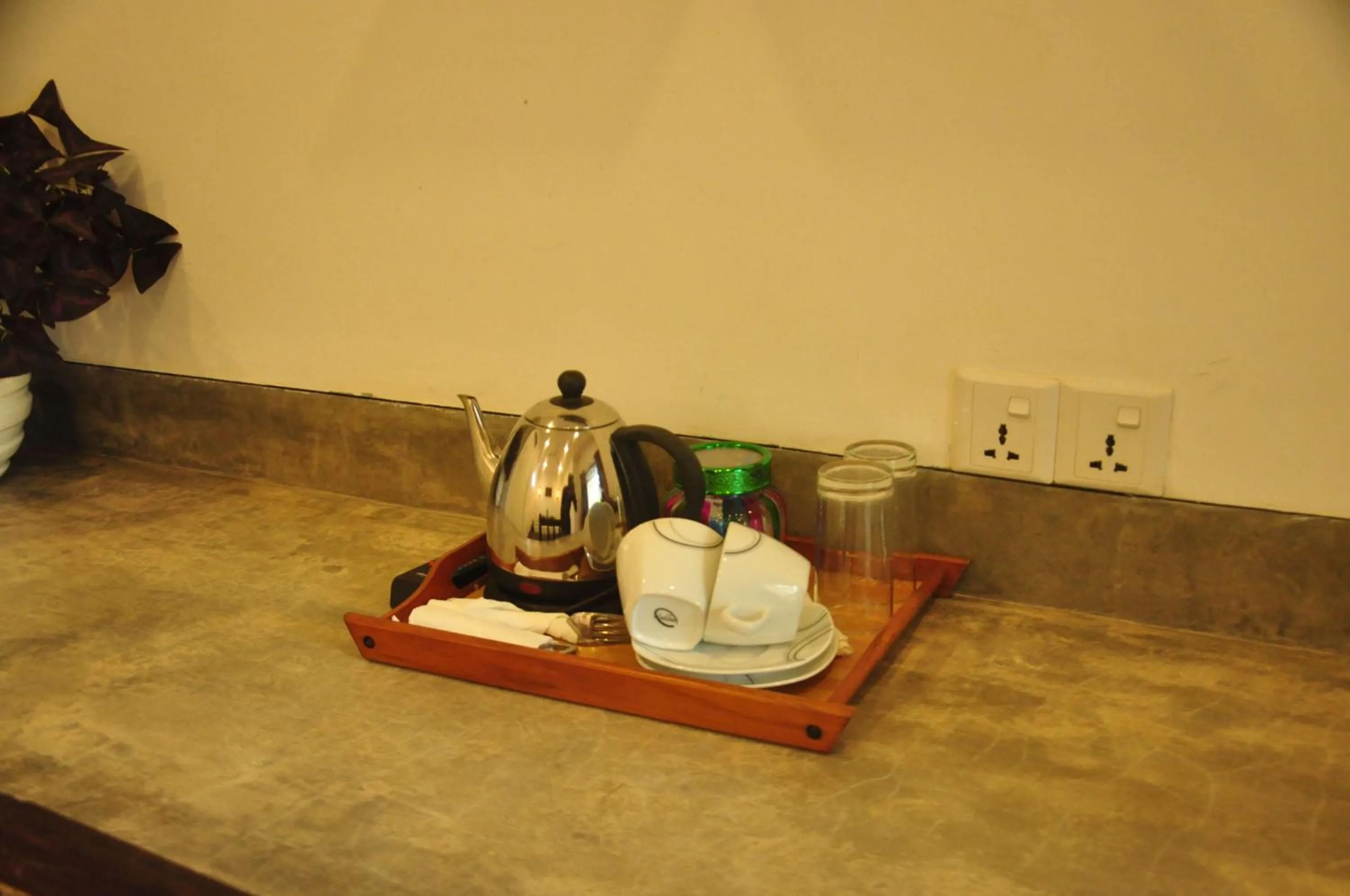 Coffee/tea facilities in Green Villa Unawatuna