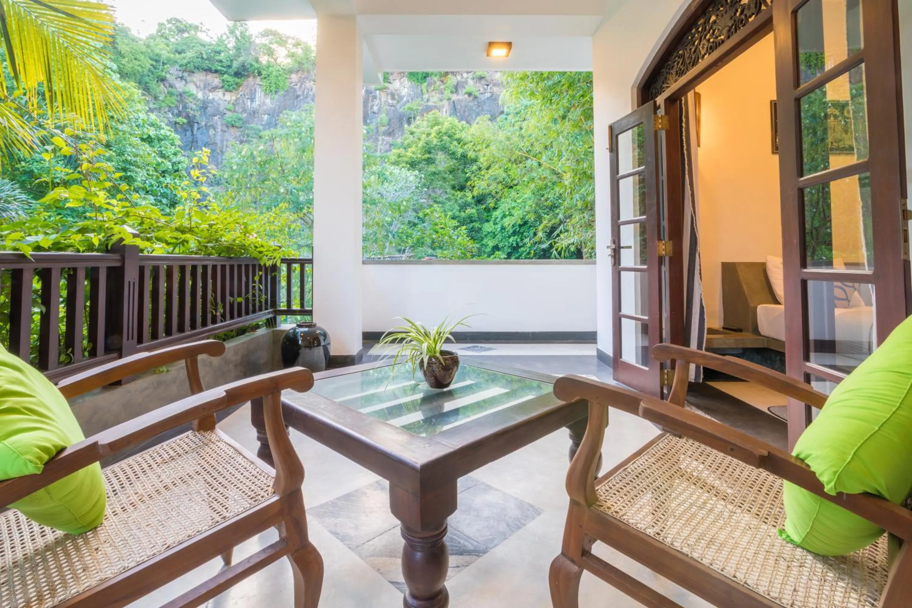 Balcony/Terrace in Green Villa Unawatuna