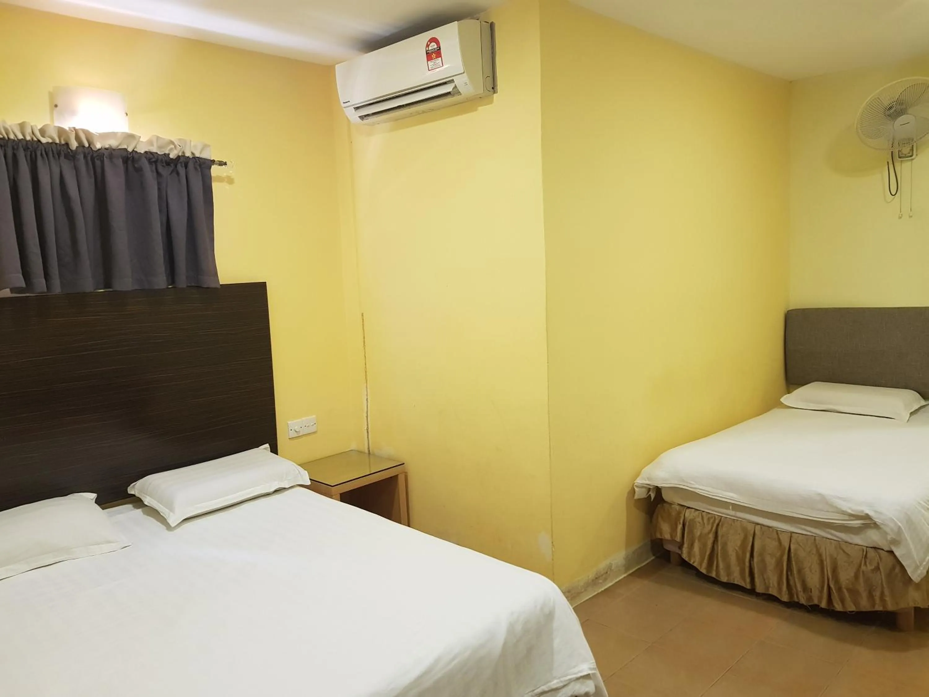 Bed in New City Hotel