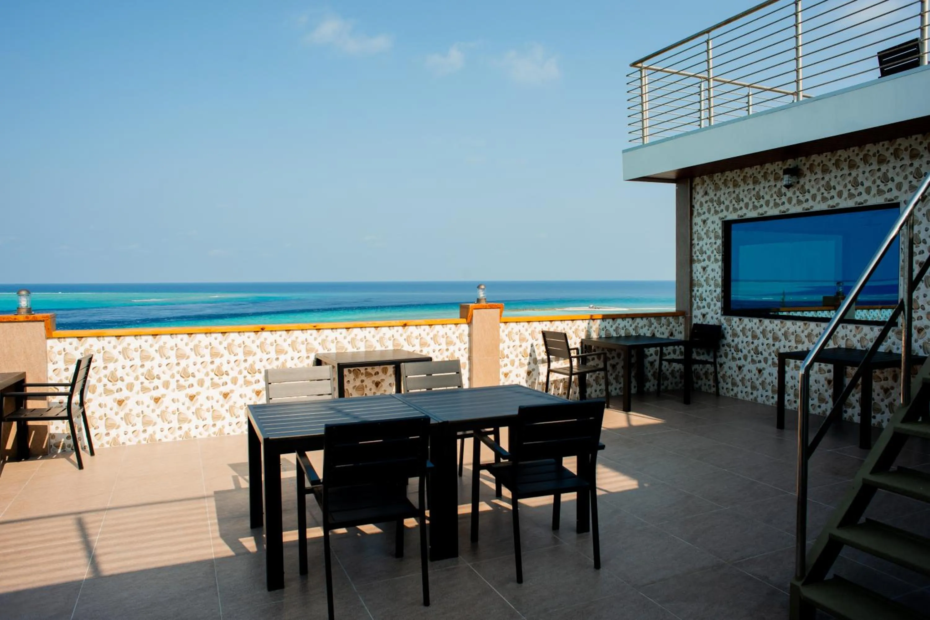 Balcony/Terrace in AIMI Beach, Gulhi Island, Maldives