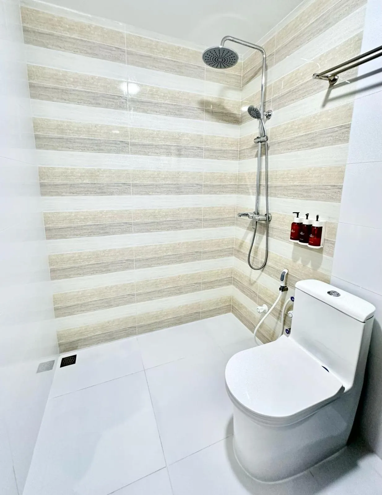 Bathroom in AIMI Beach, Gulhi Island, Maldives