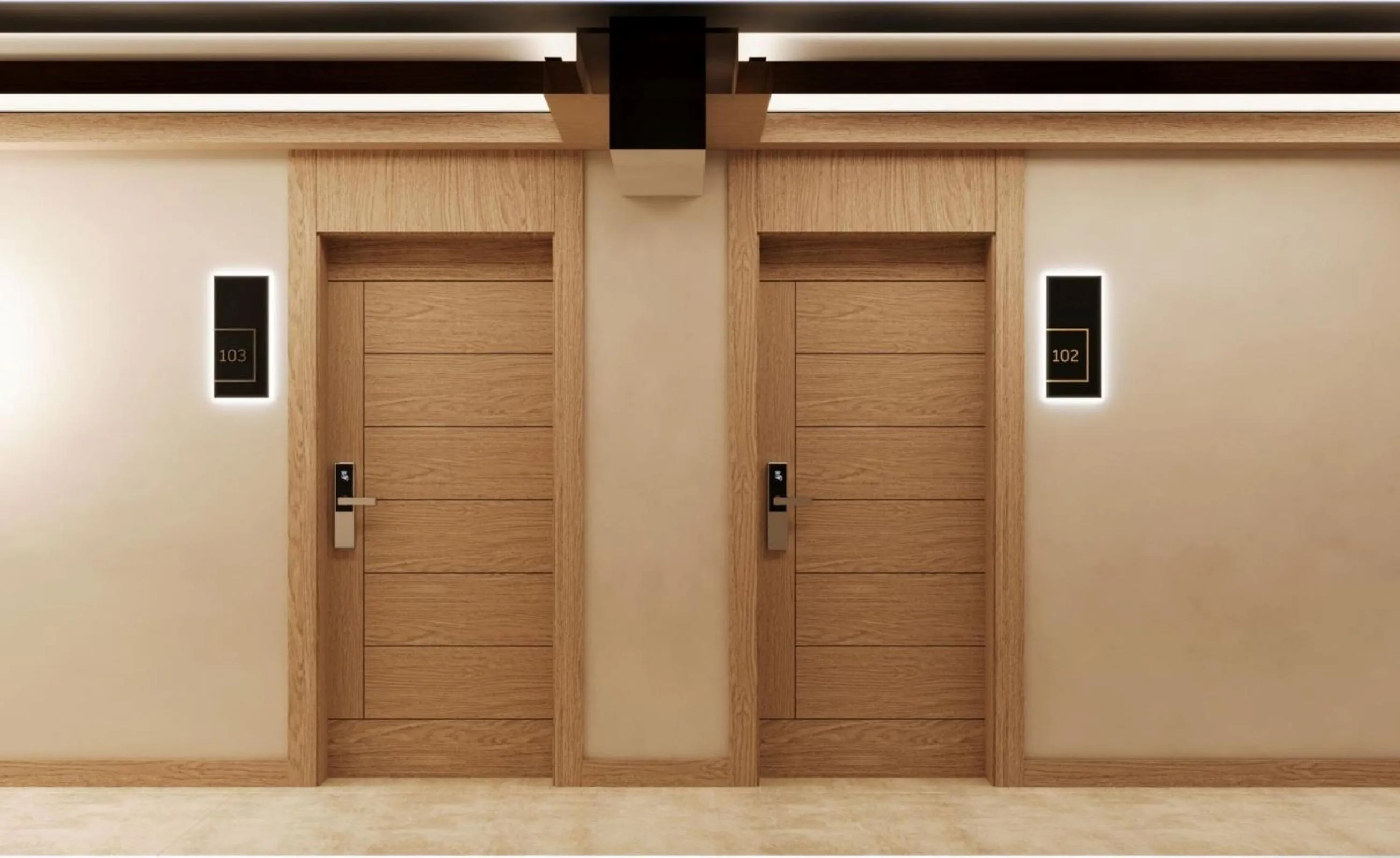 Decorative detail in Asterina Hotel