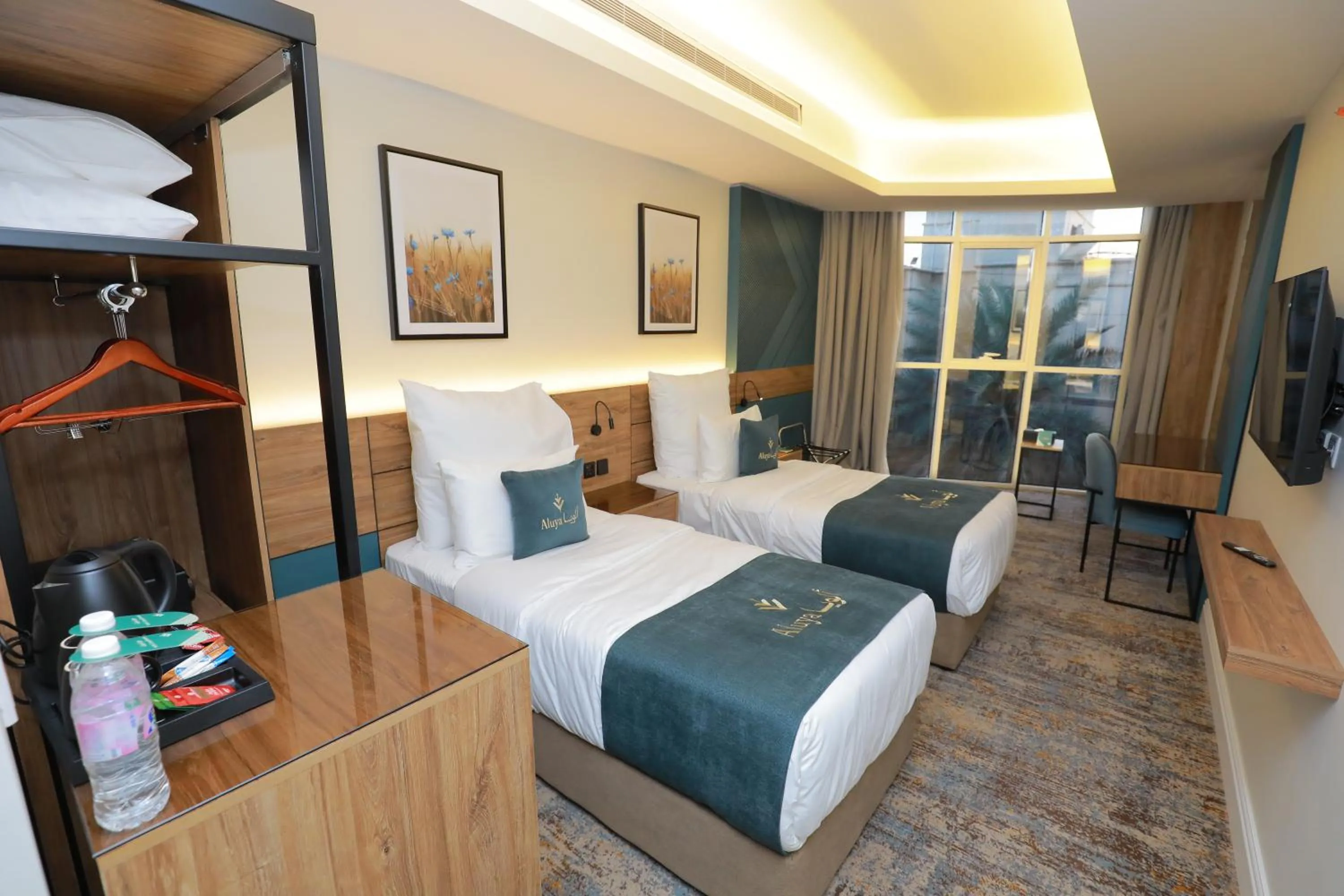 Photo of the whole room, Bed in Aluya Hotel