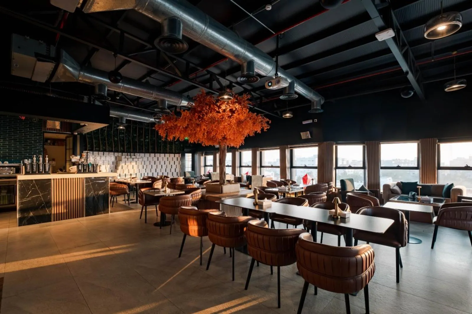 Lounge or bar in Aluya Hotel