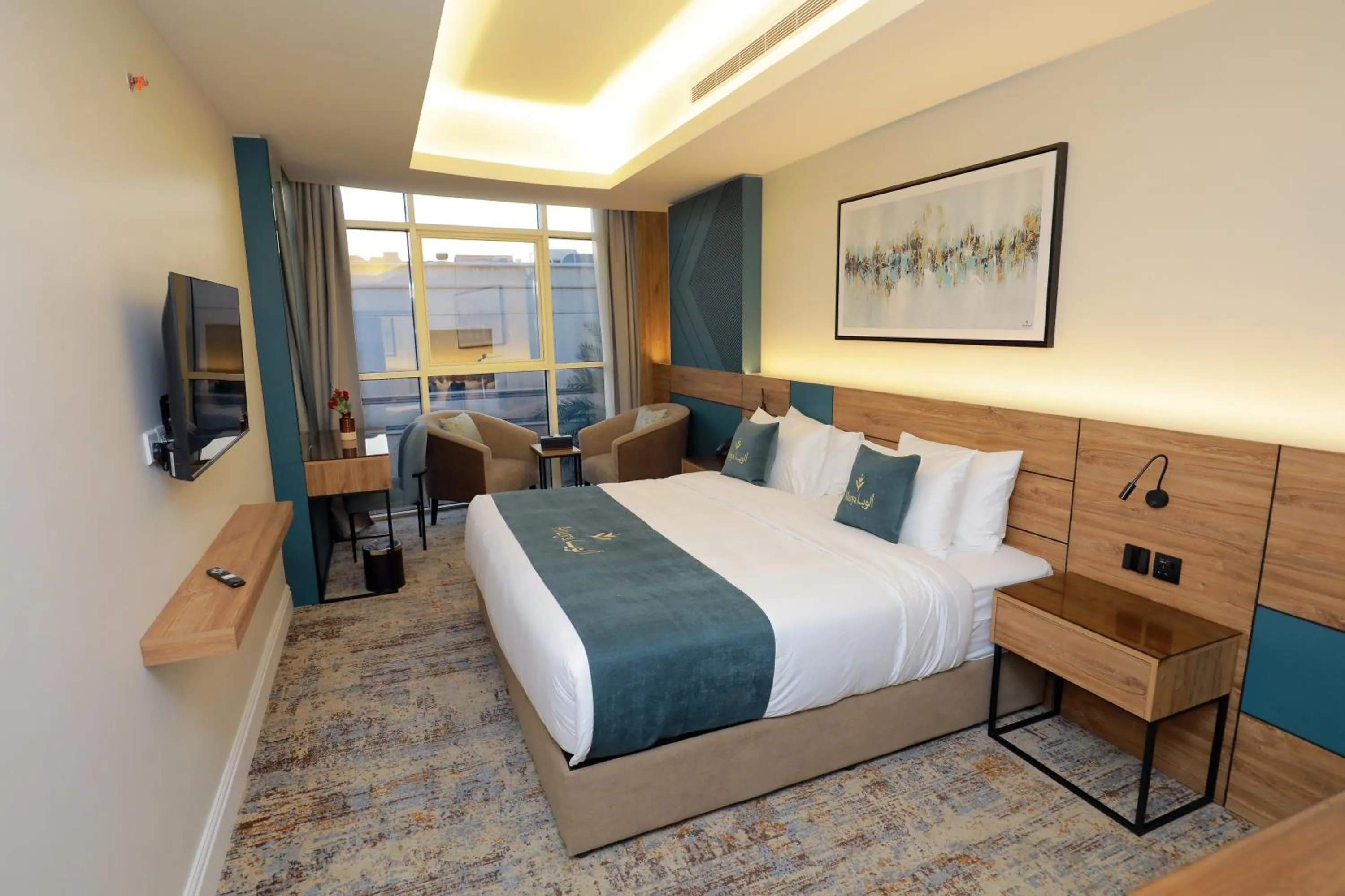 Bedroom, Bed in Aluya Hotel