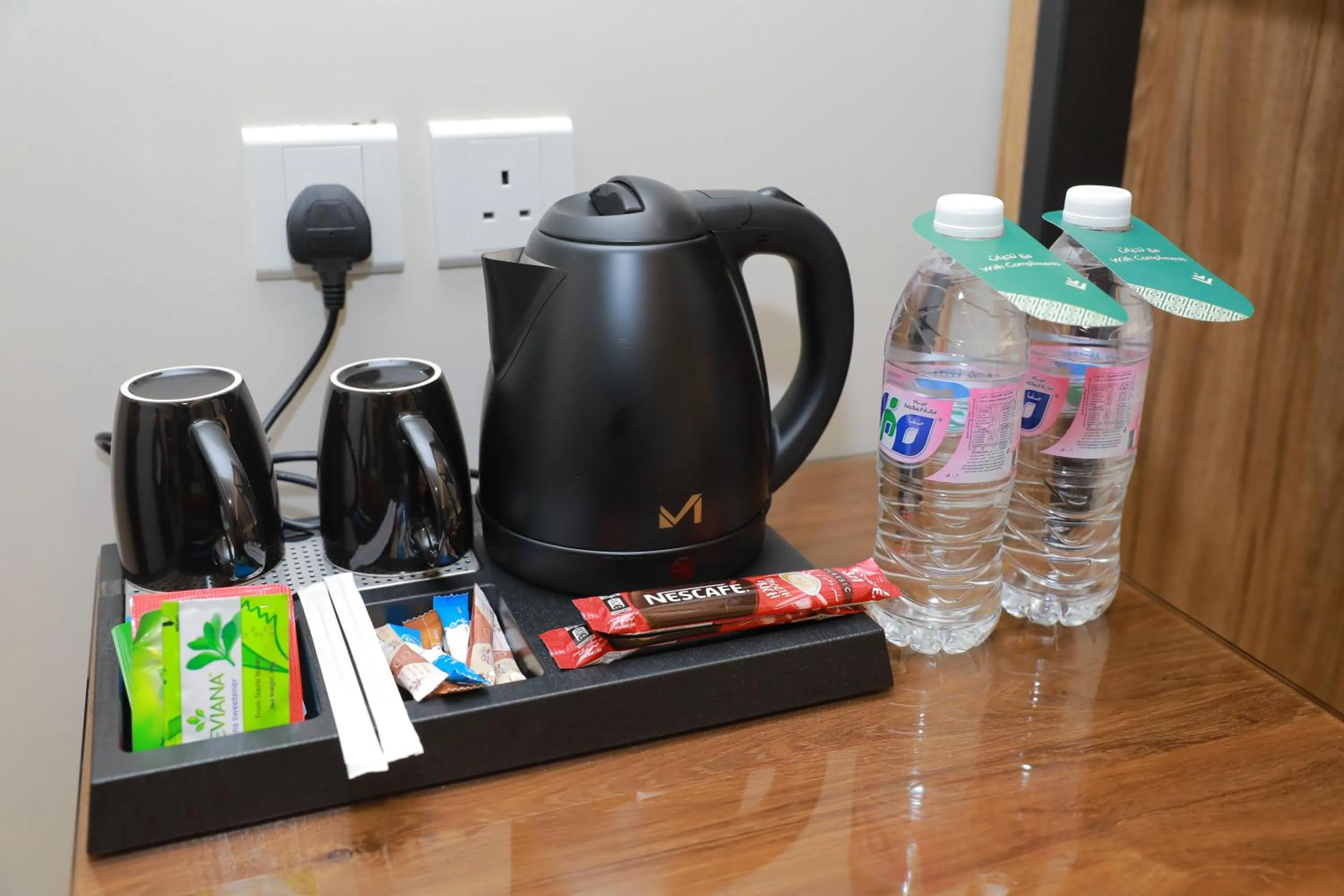 Coffee/tea facilities in Aluya Hotel