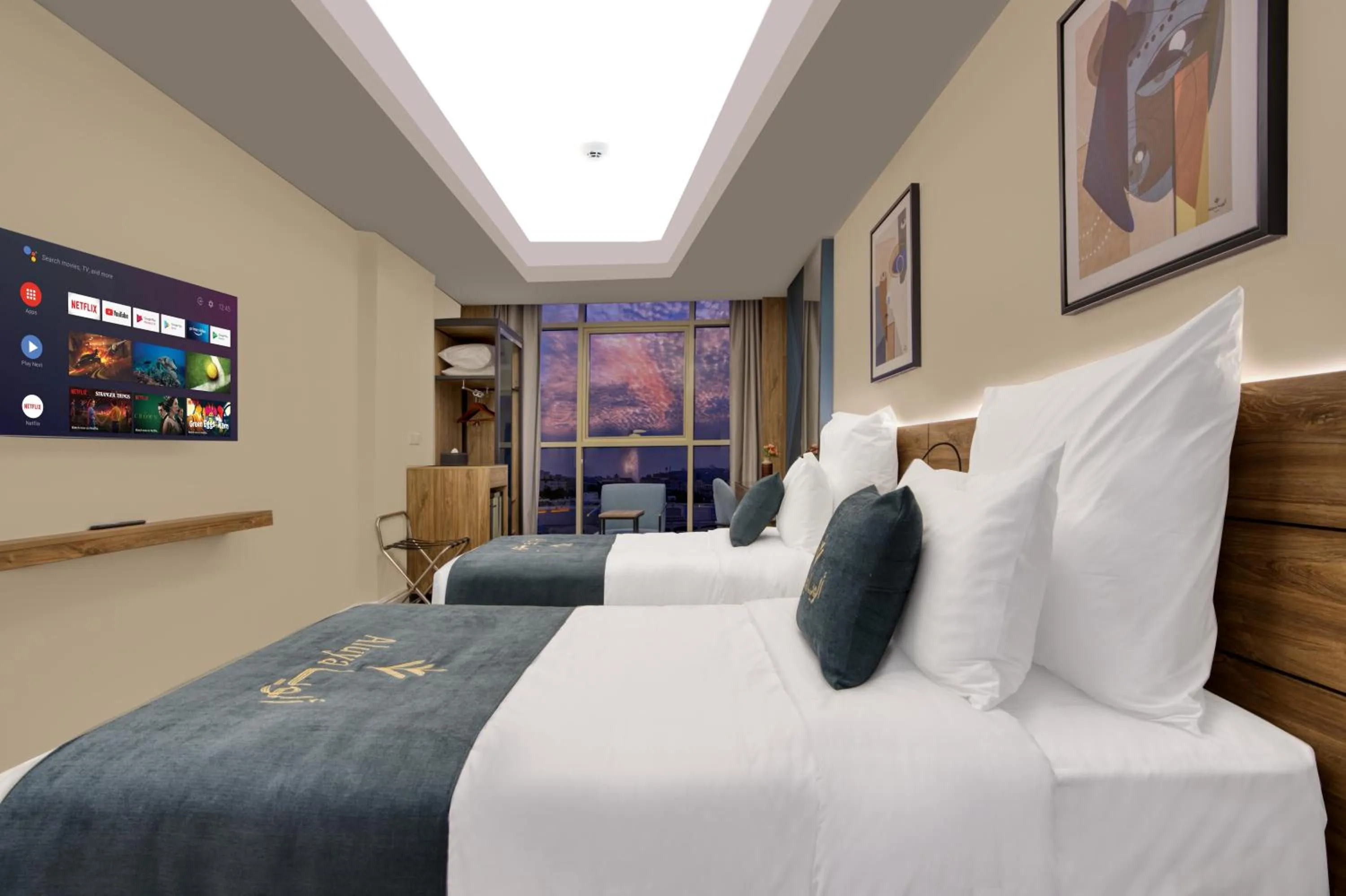 Photo of the whole room, Bed in Aluya Hotel