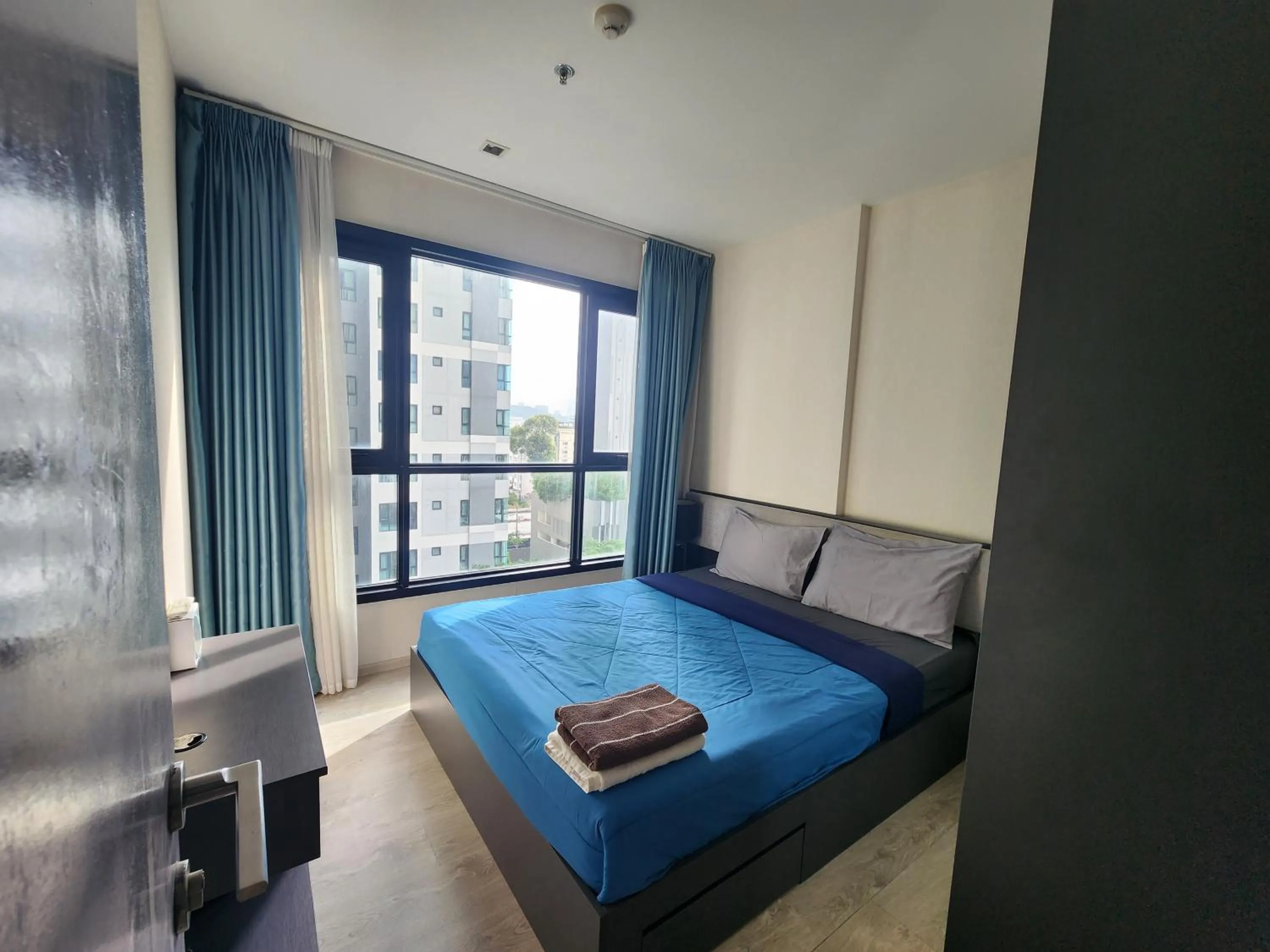 Bedroom in THE BASE Central Pattaya