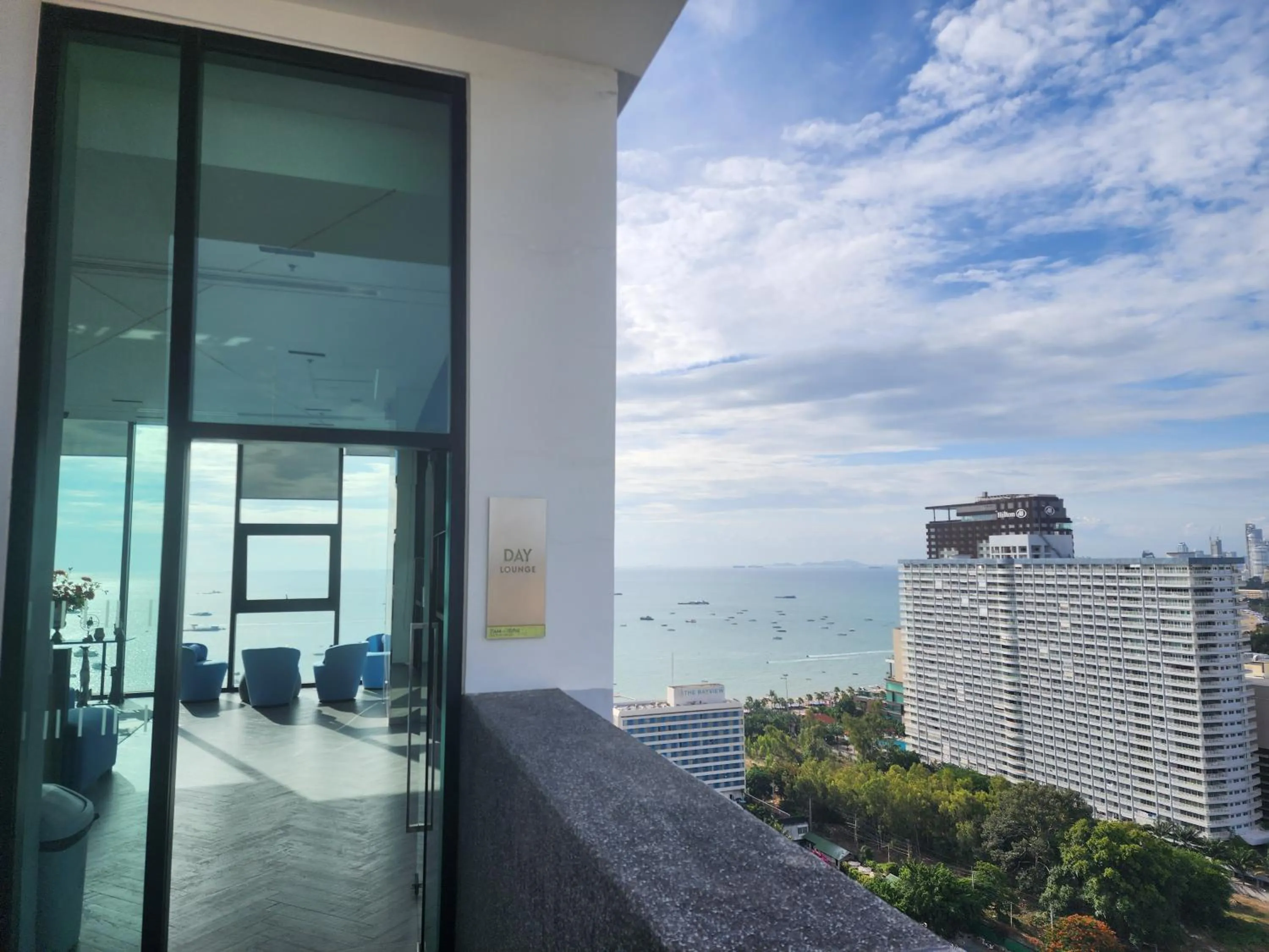 Sea view in THE BASE Central Pattaya