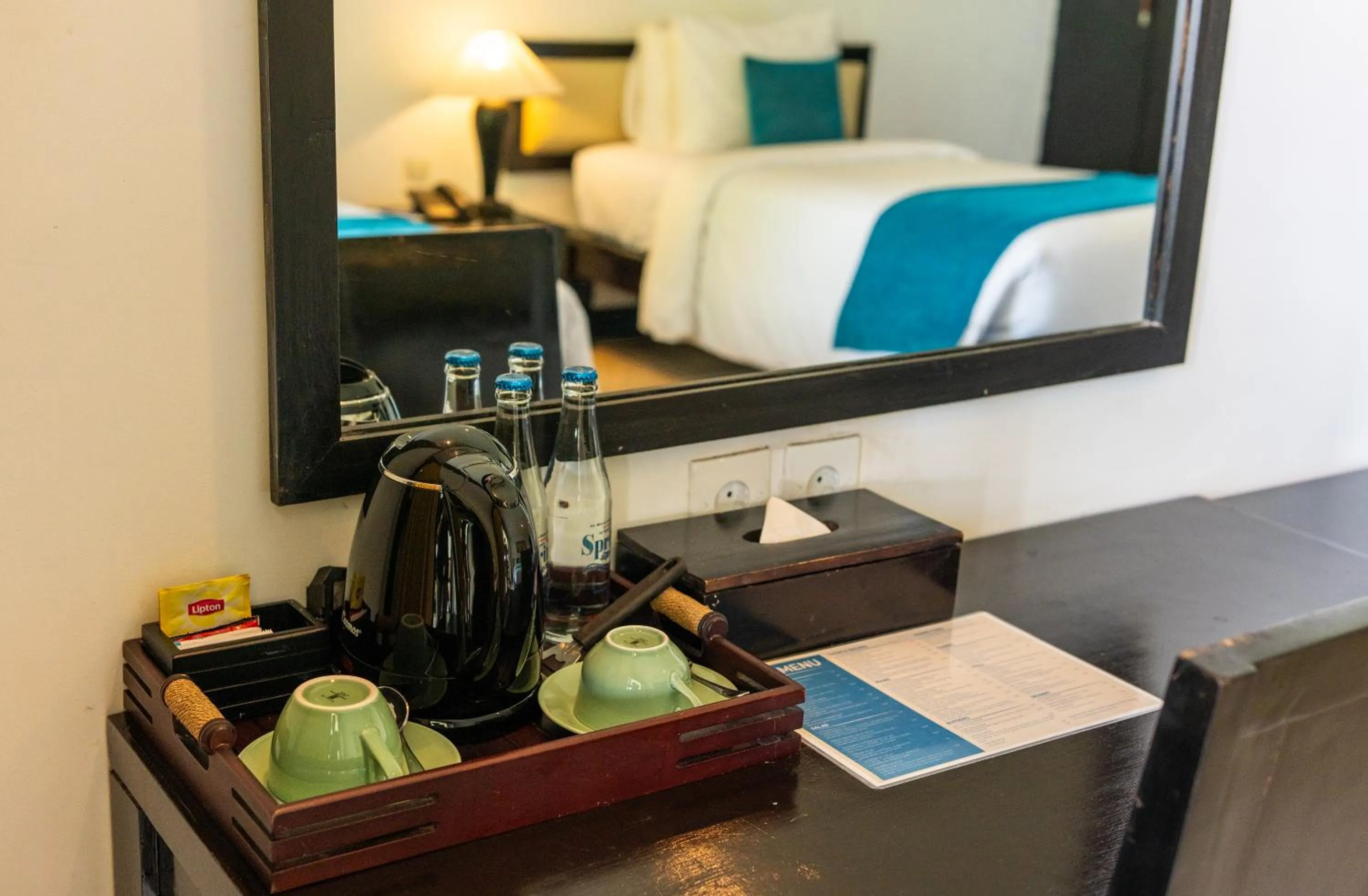 Bed in Blue Point Resort and Spa