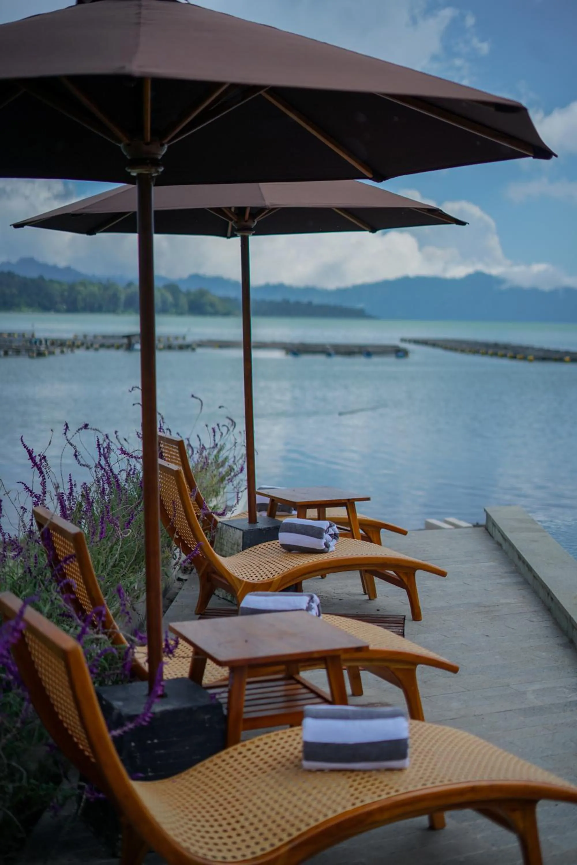 sunbed in Agua Hotel