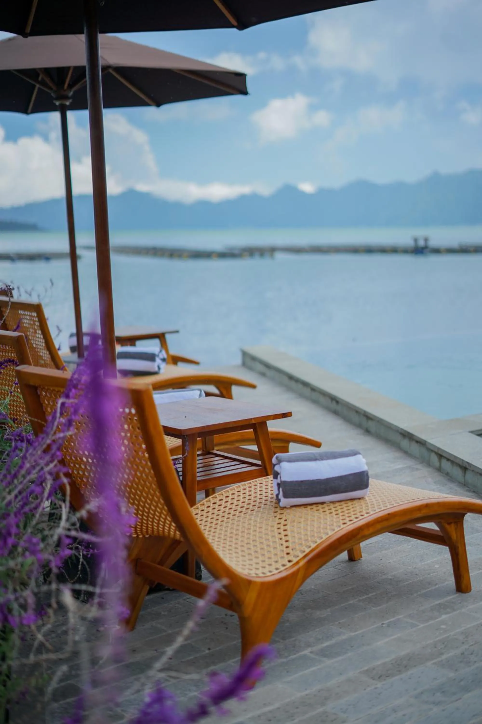 sunbed in Agua Hotel