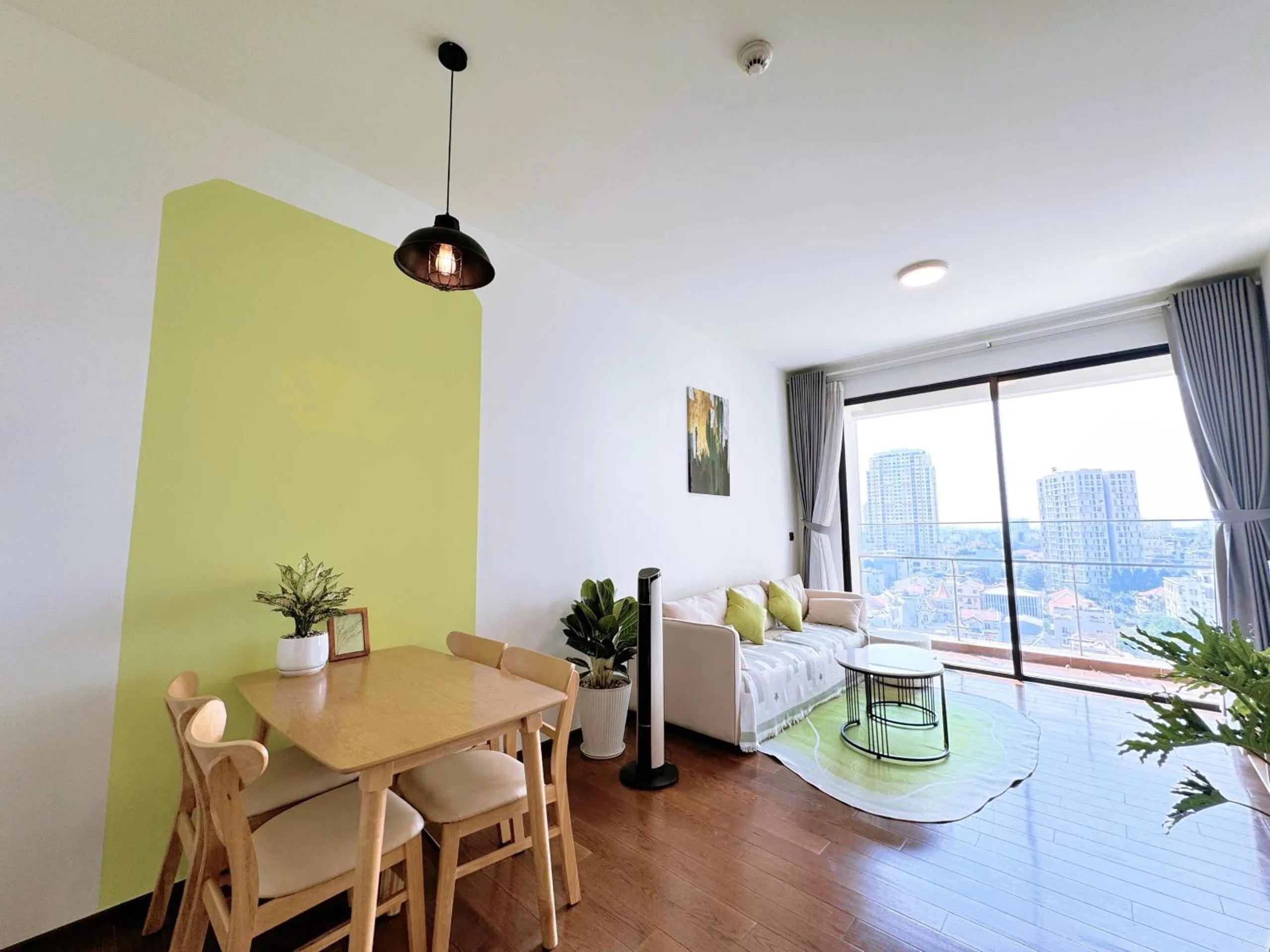 Living room in Homie's Dedge Thao Dien Luxury Apartment