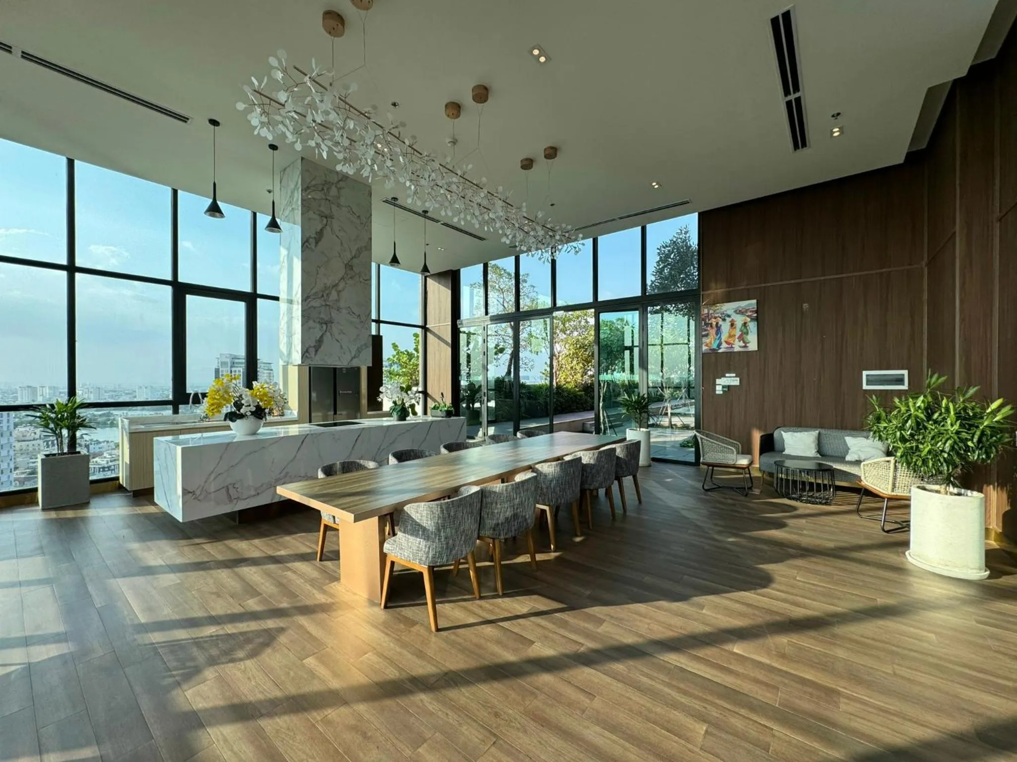 Banquet/Function facilities in Homie's Dedge Thao Dien Luxury Apartment