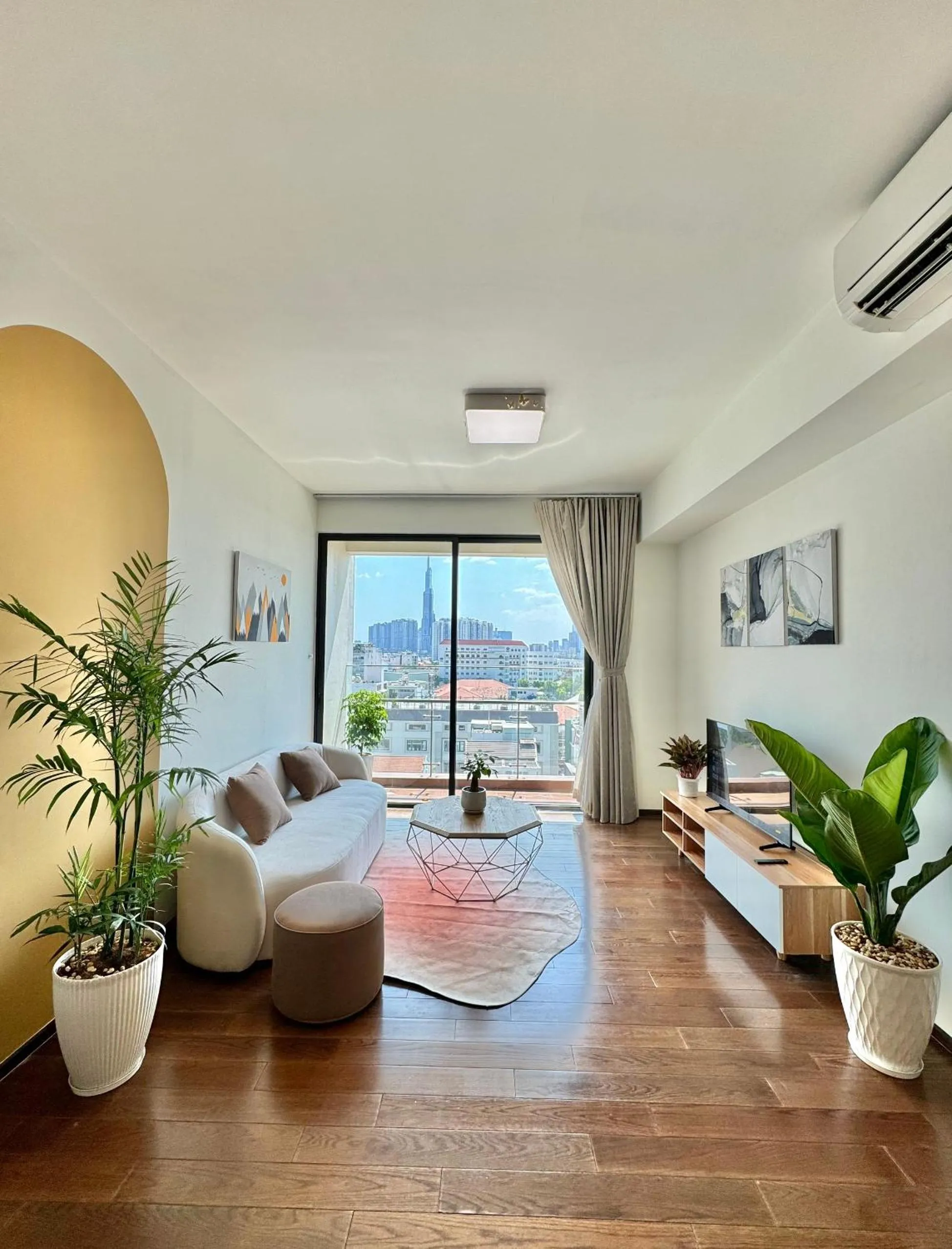 Natural landscape in Homie's Dedge Thao Dien Luxury Apartment