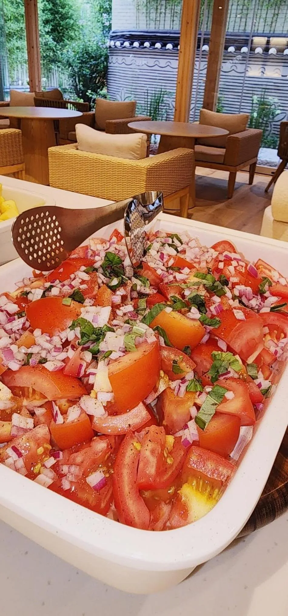 Food and drinks in Hanok Hotel DAAM Seoul