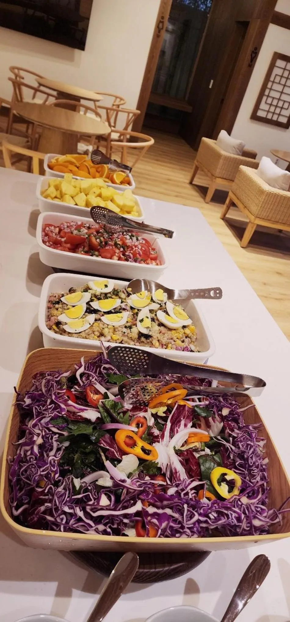 Food and drinks in Hanok Hotel DAAM Seoul