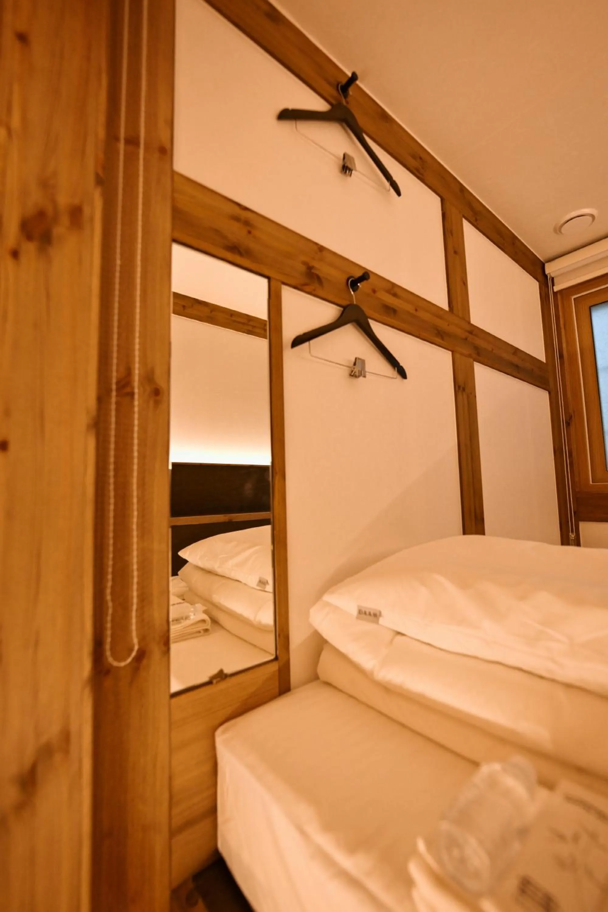 Decorative detail, Bed in Hanok Hotel DAAM Seoul