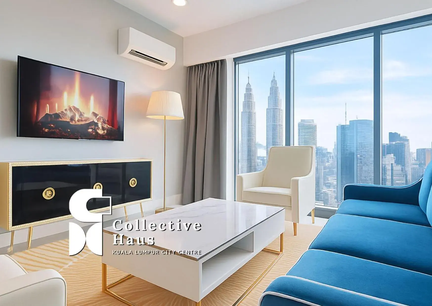 【TwinTower View】Premium 2-Bedroom Suite【High-Floor】 in The Platinum 2 Kuala Lumpur By Collective Haus 【TwinTower View】Premium 2-Bedroom Suite【High-Floor】 in The Platinum 2 Kuala Lumpur By Collective Haus