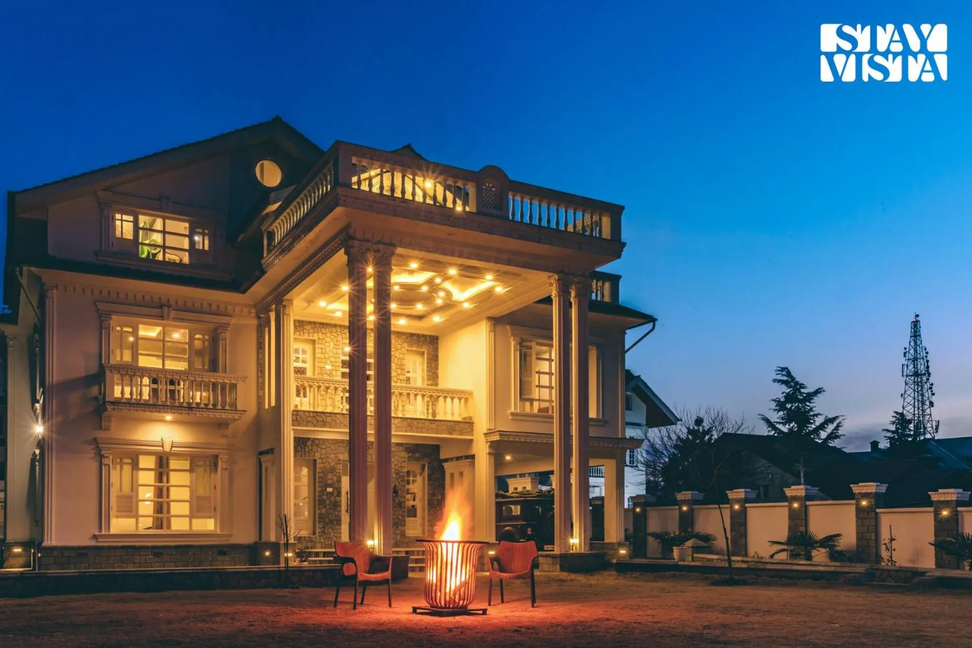 Property building in StayVista at Midsummer Moon - Mountain View with Courtyard