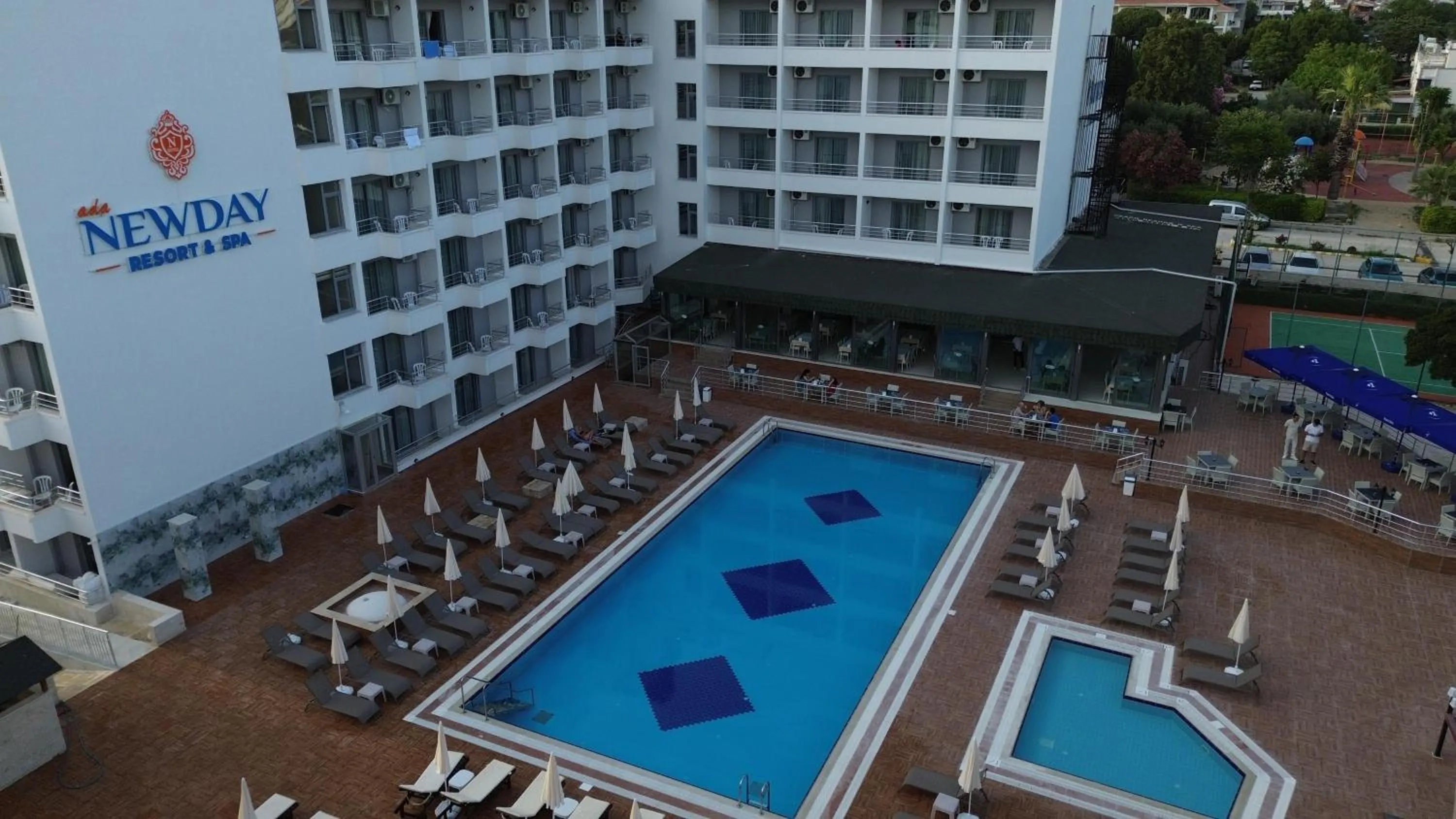 Property building in Ada Newday Resort Hotel