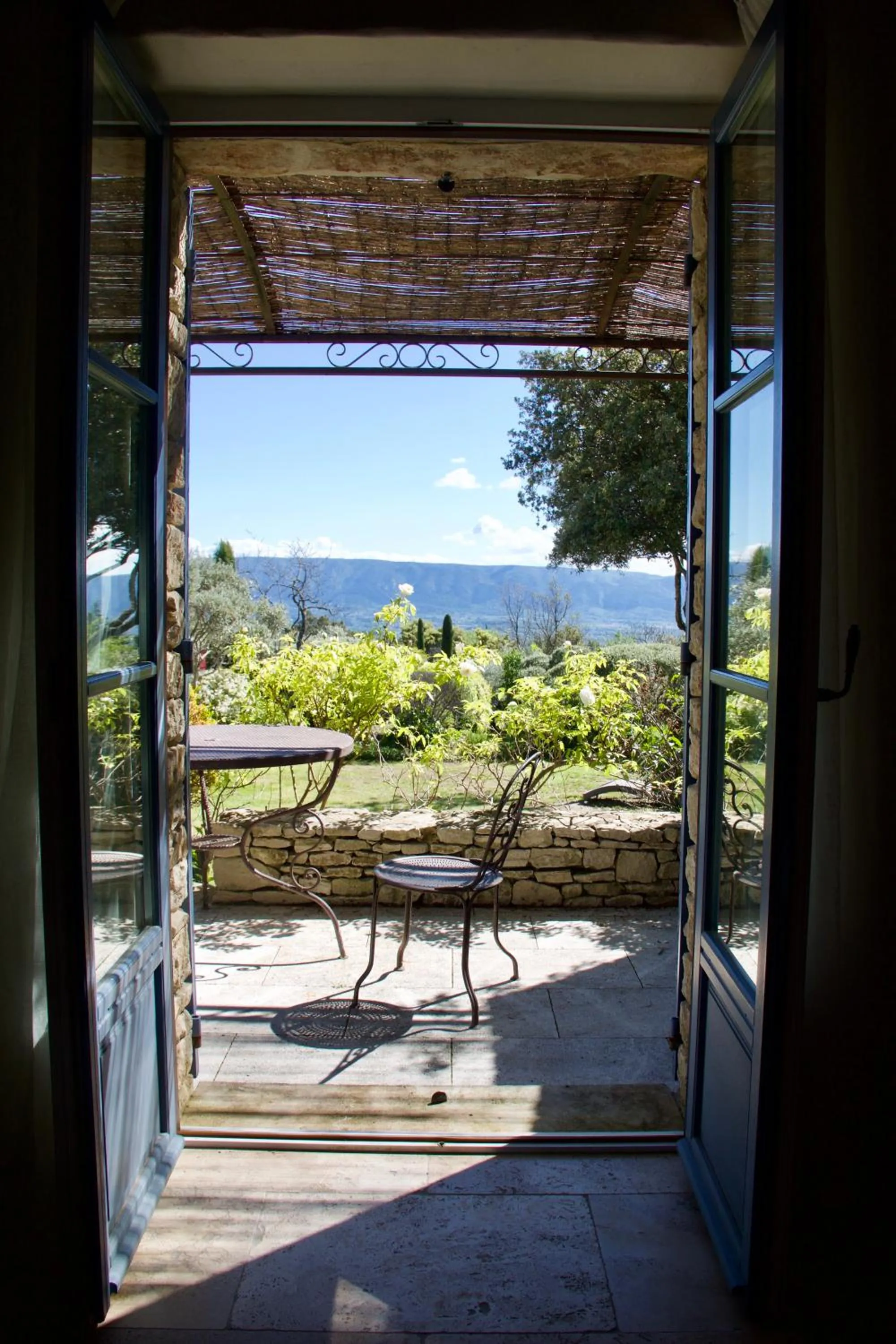 Patio in Mas de la Beaume