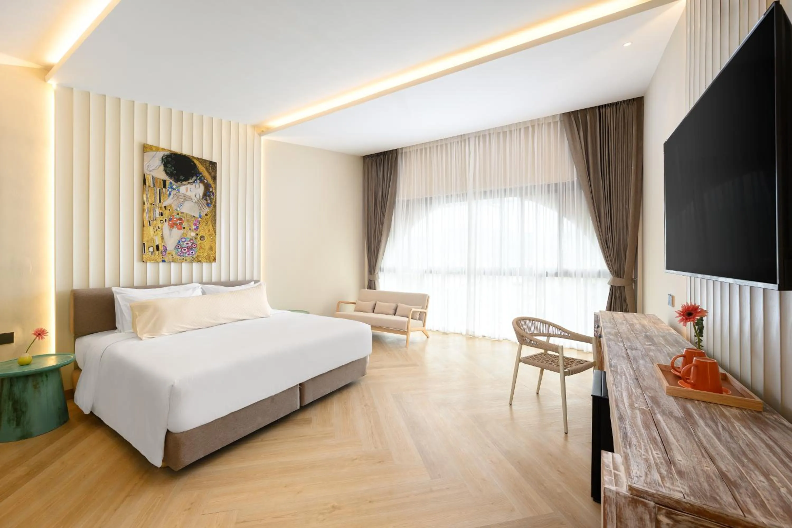 Bedroom, Bed in Centara Life Lamai Resort Samui