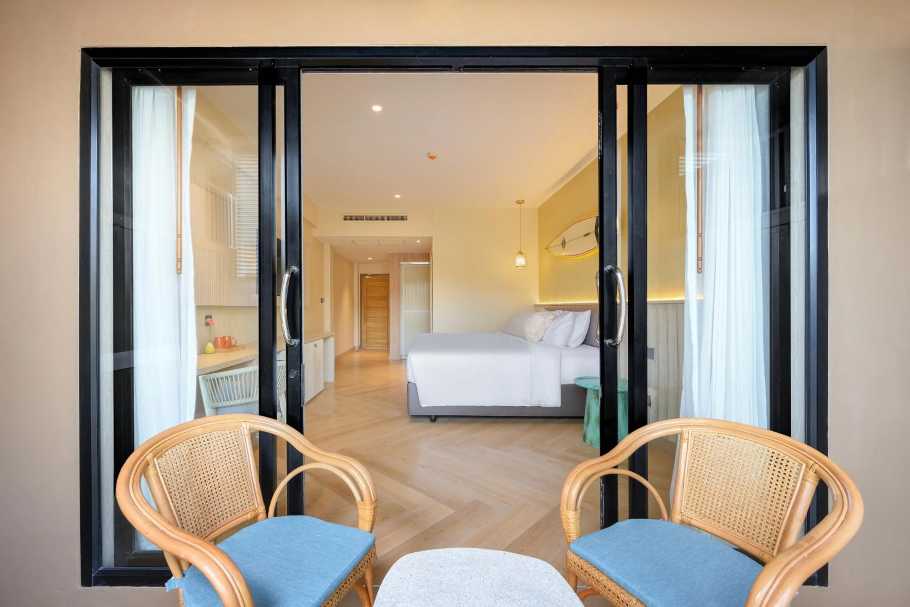 Balcony/Terrace, Bed in Centara Life Lamai Resort Samui