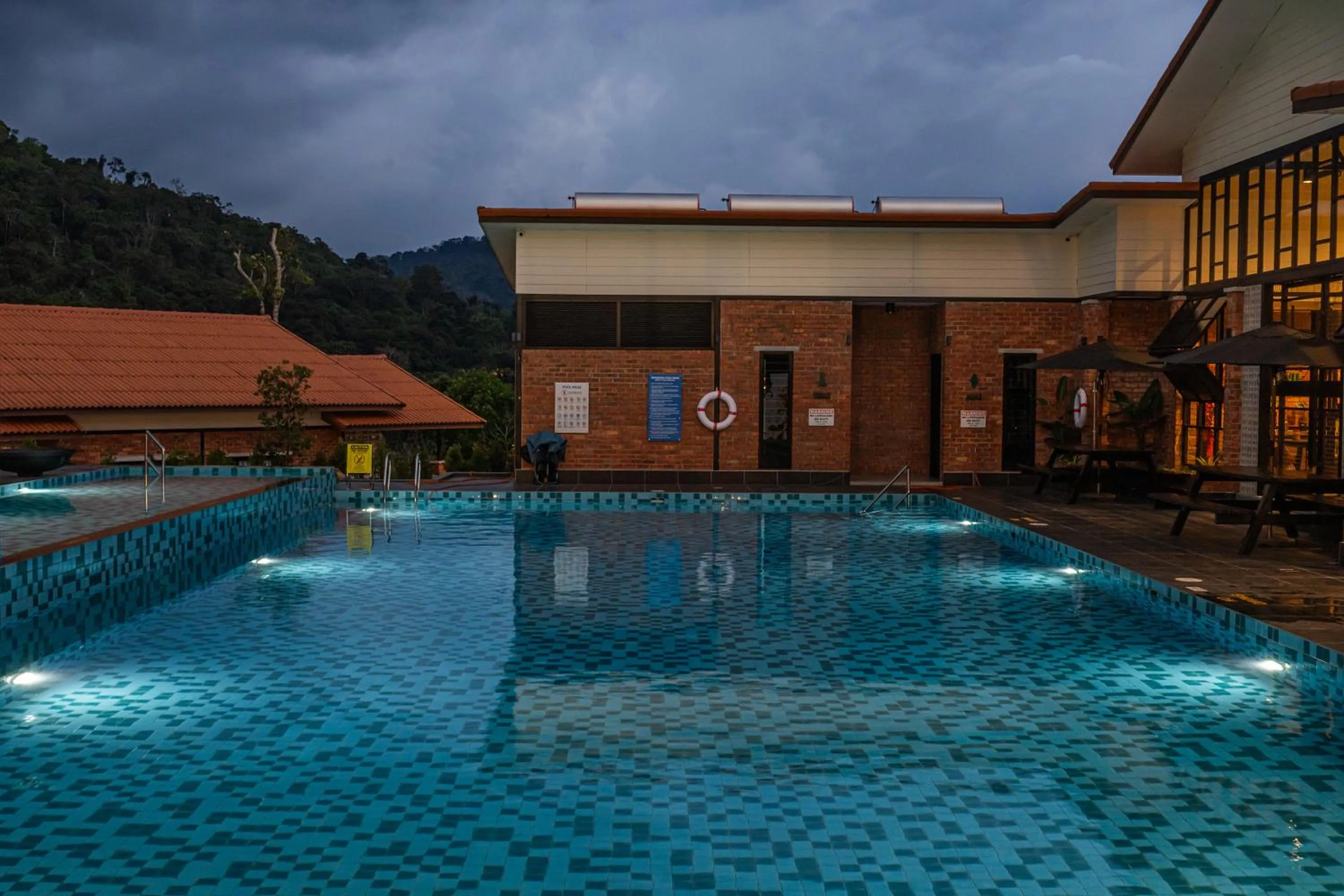 Swimming pool in Sebayu Retreat Gopeng