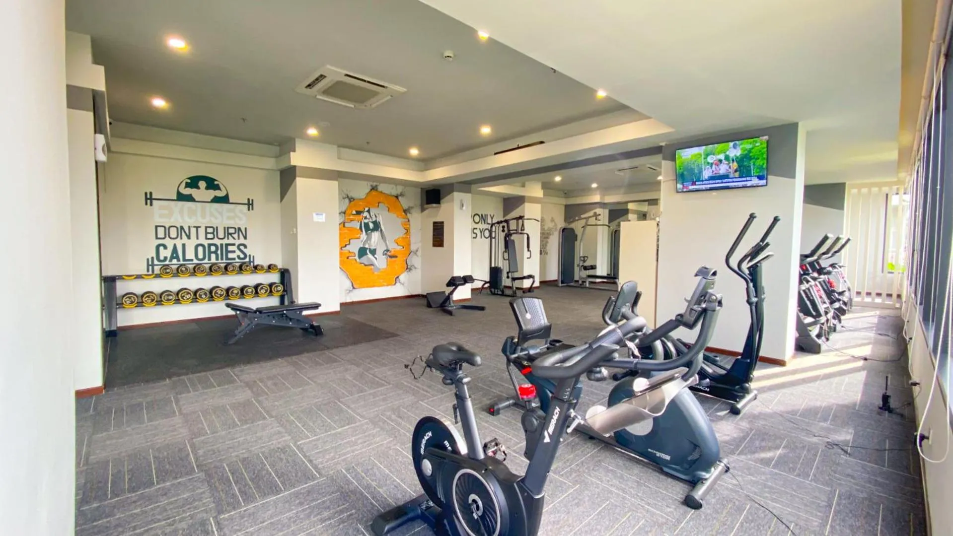 Fitness centre/facilities in REOTEL at CITRAPLAZA NAGOYA BATAM