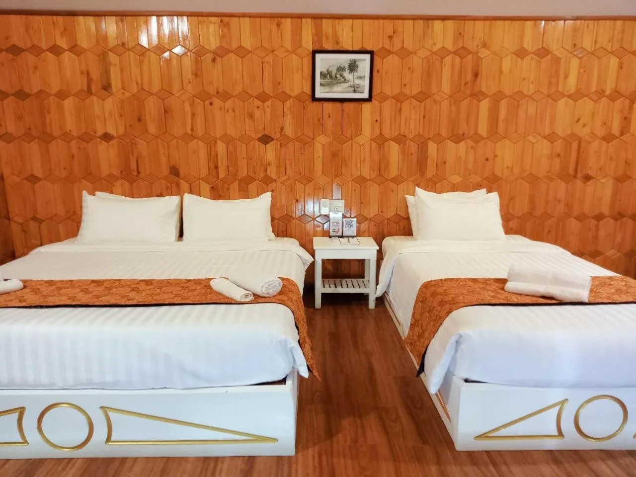 Bed in Nov Koh Kong Resort