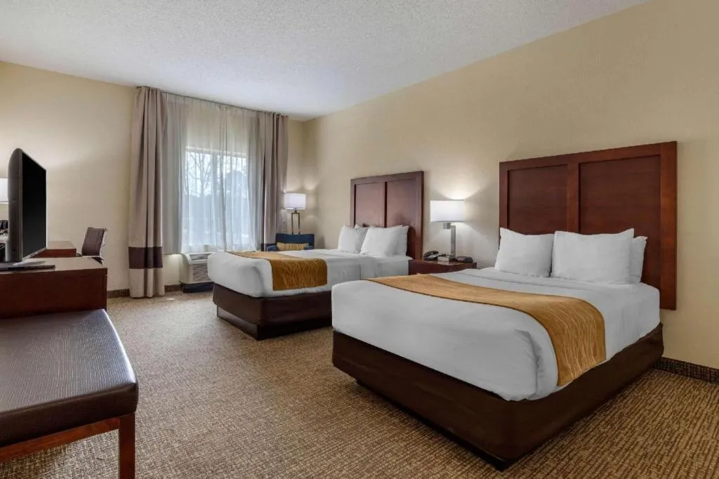 Bed in Comfort Inn & Suites