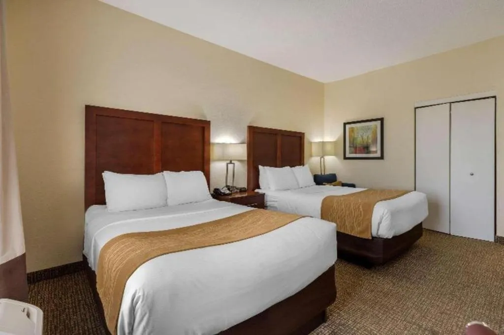 Bed in Comfort Inn & Suites