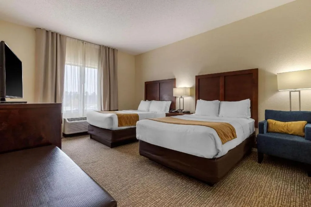 Bed in Comfort Inn & Suites