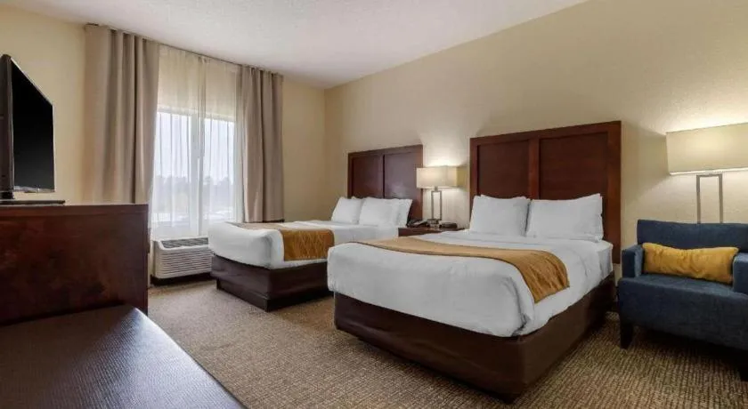 Bed in Comfort Inn & Suites