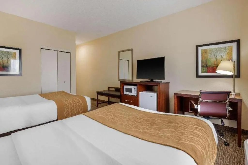 Bed in Comfort Inn & Suites