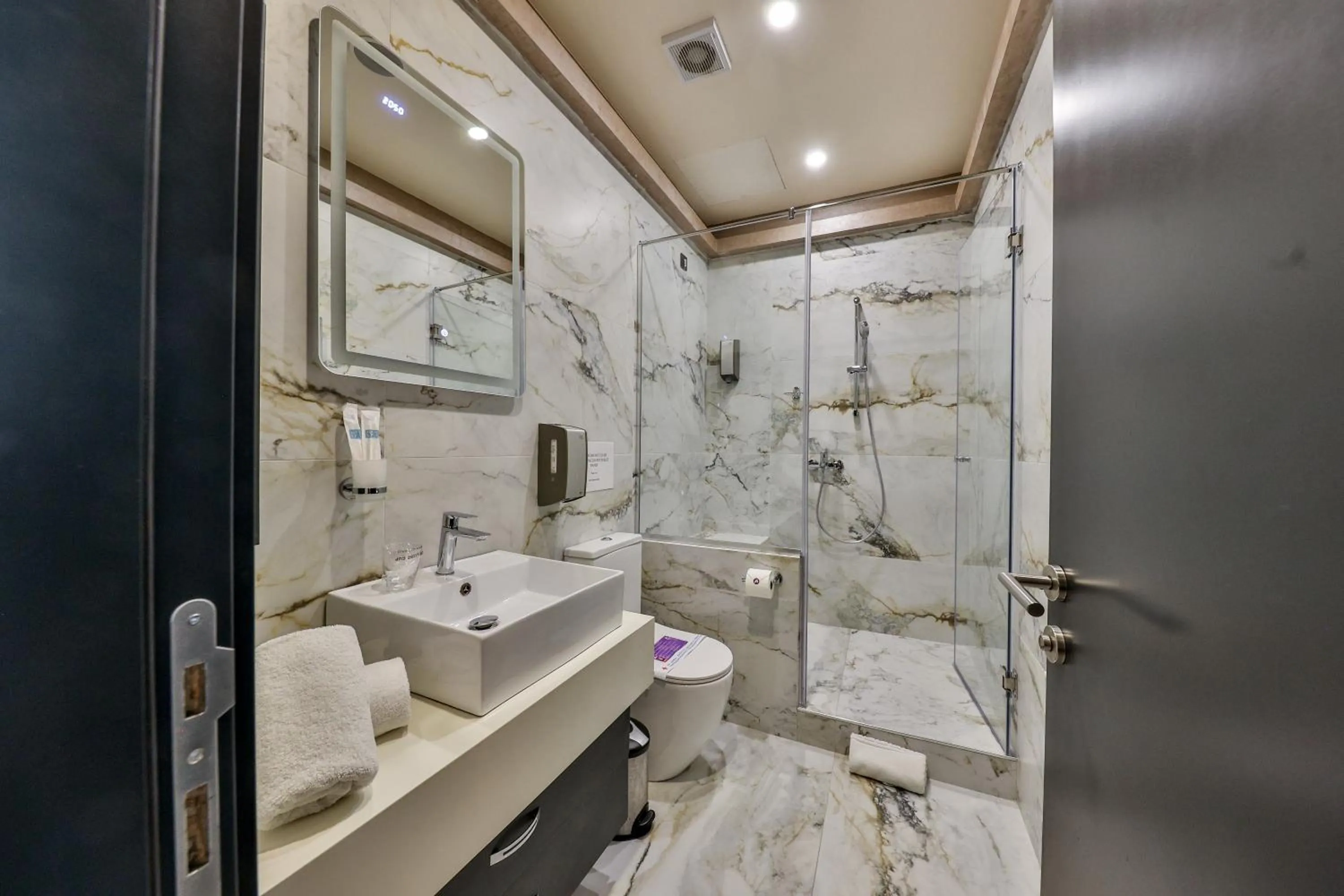Bathroom in Atera Business Suites