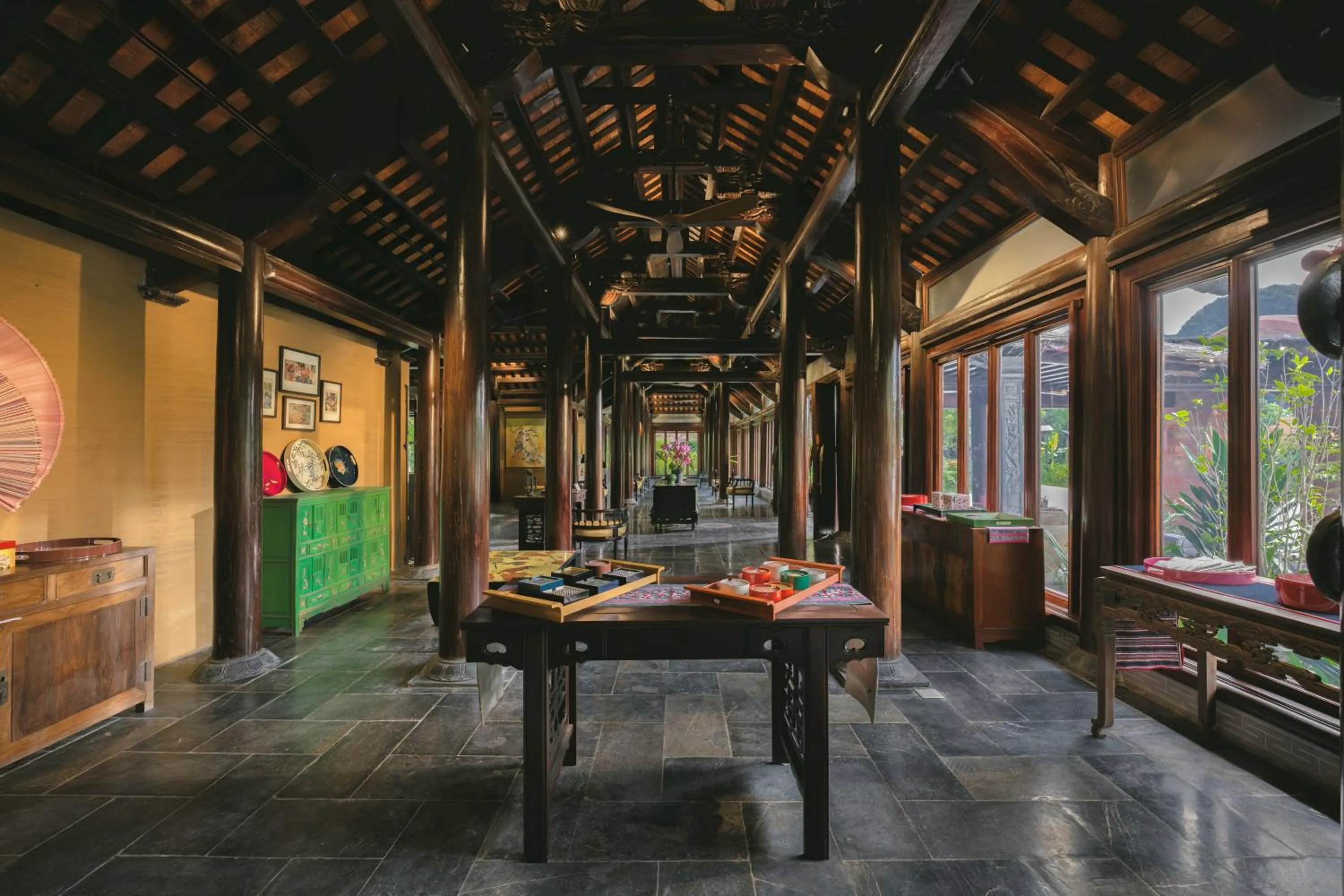 Living room in Jiva Hoa Lu Retreat