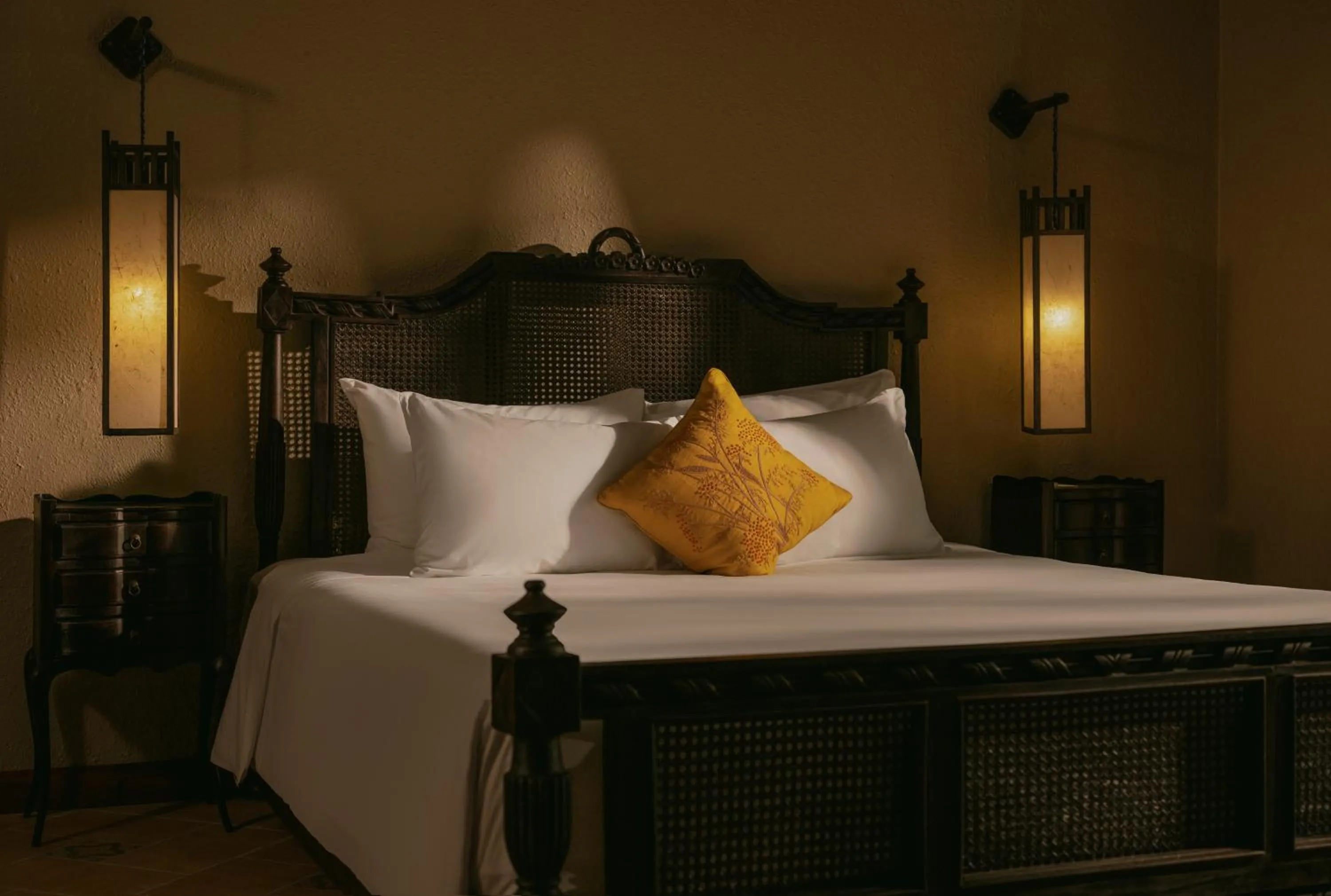 Bed in Jiva Hoa Lu Retreat