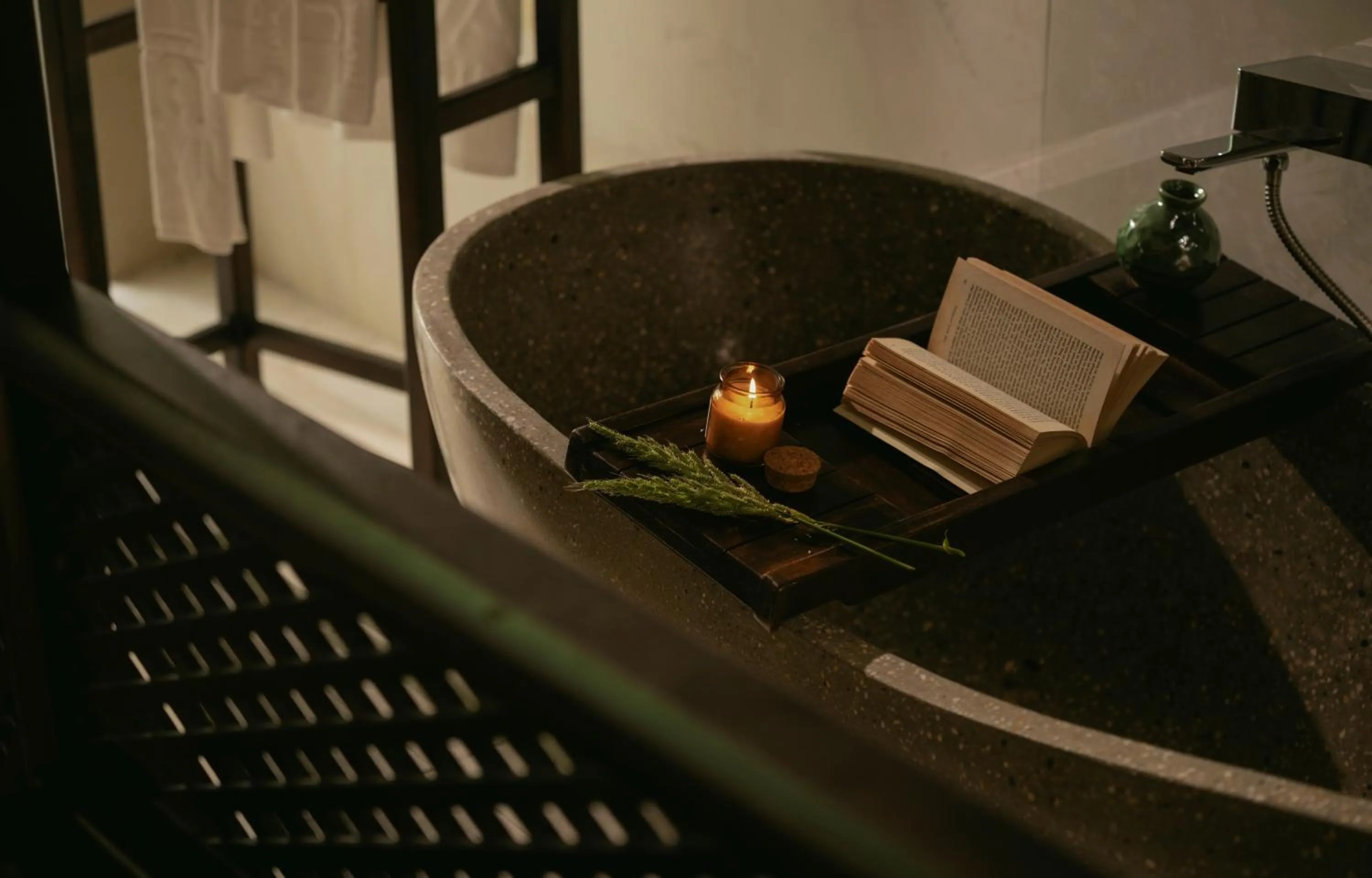 Library in Jiva Hoa Lu Retreat