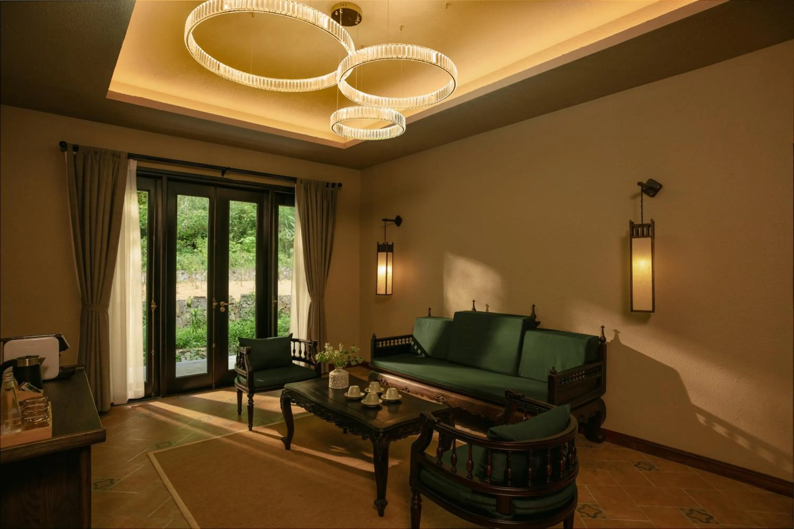 Living room in Jiva Hoa Lu Retreat